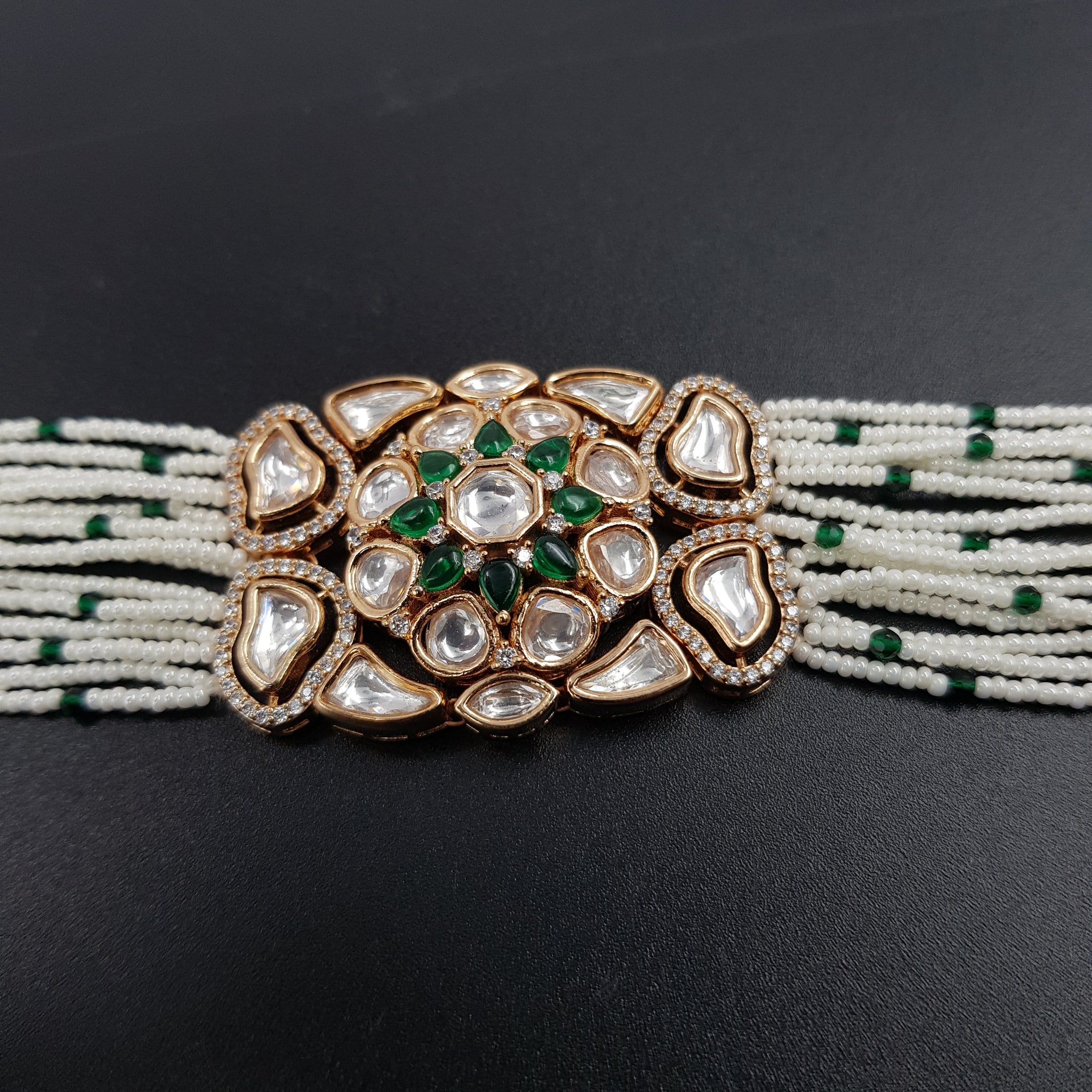 Kundan Bracelet 10655-68