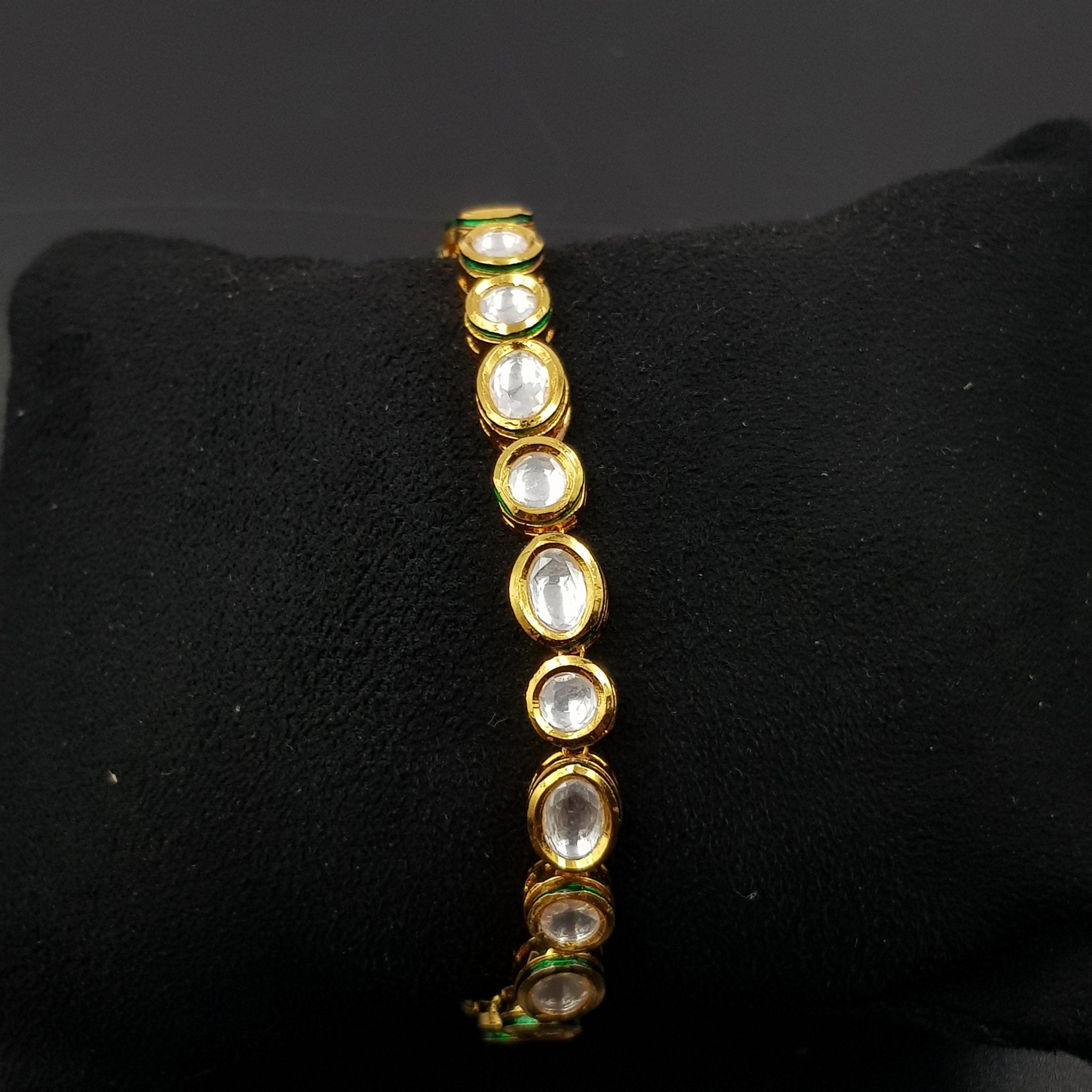 Kundan Bracelet 10391-28