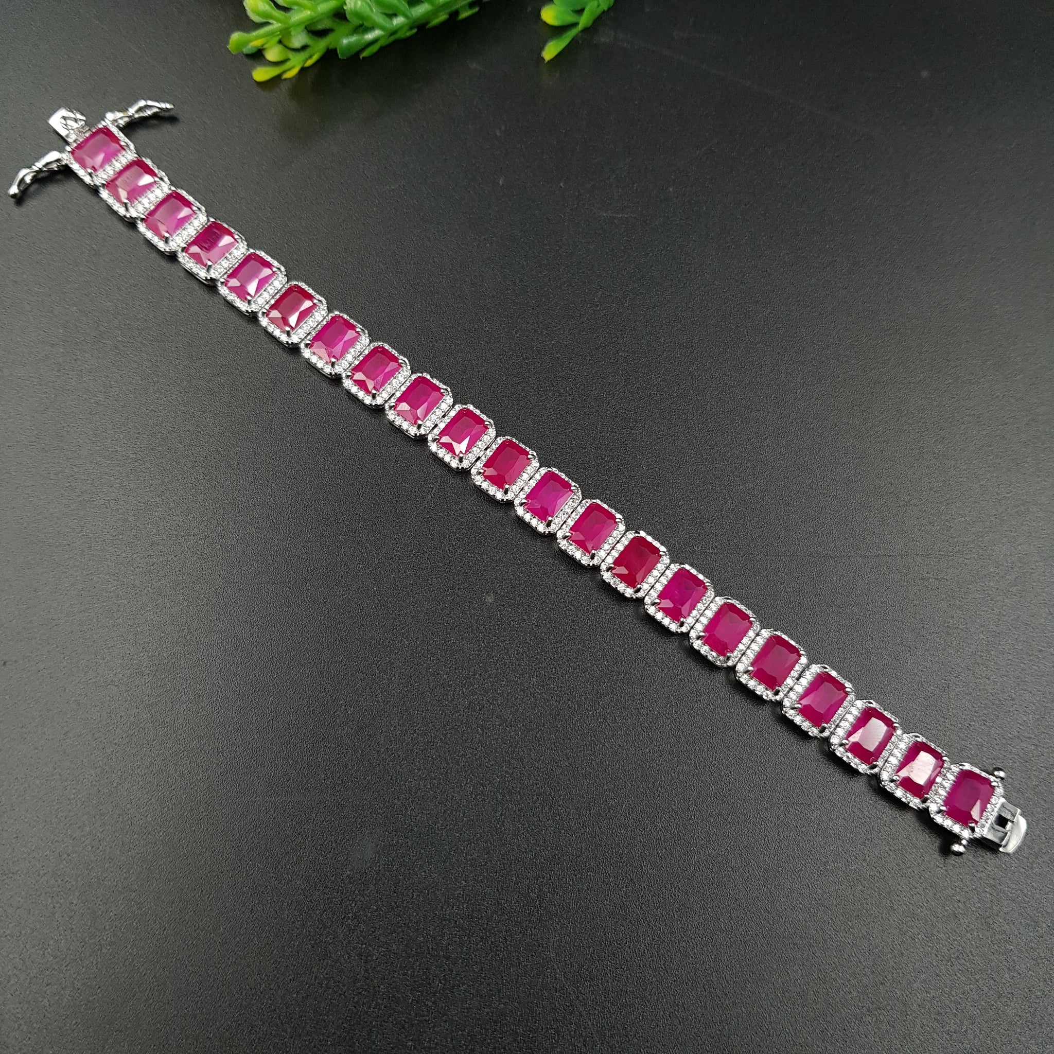 Zircon/AD Tennis Bracelet 10688-69