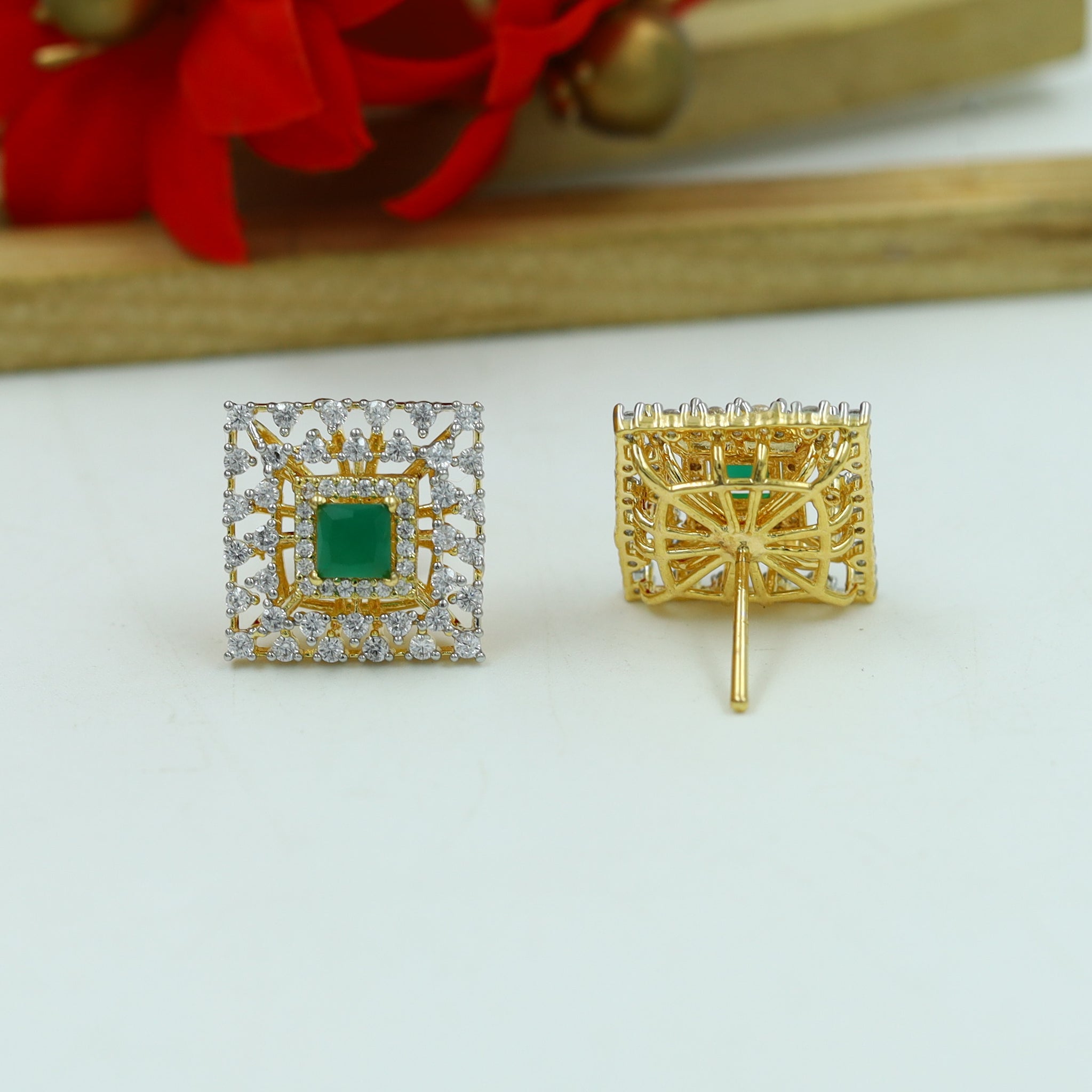 Tops/Studs Zircon/AD Earring 15272-69