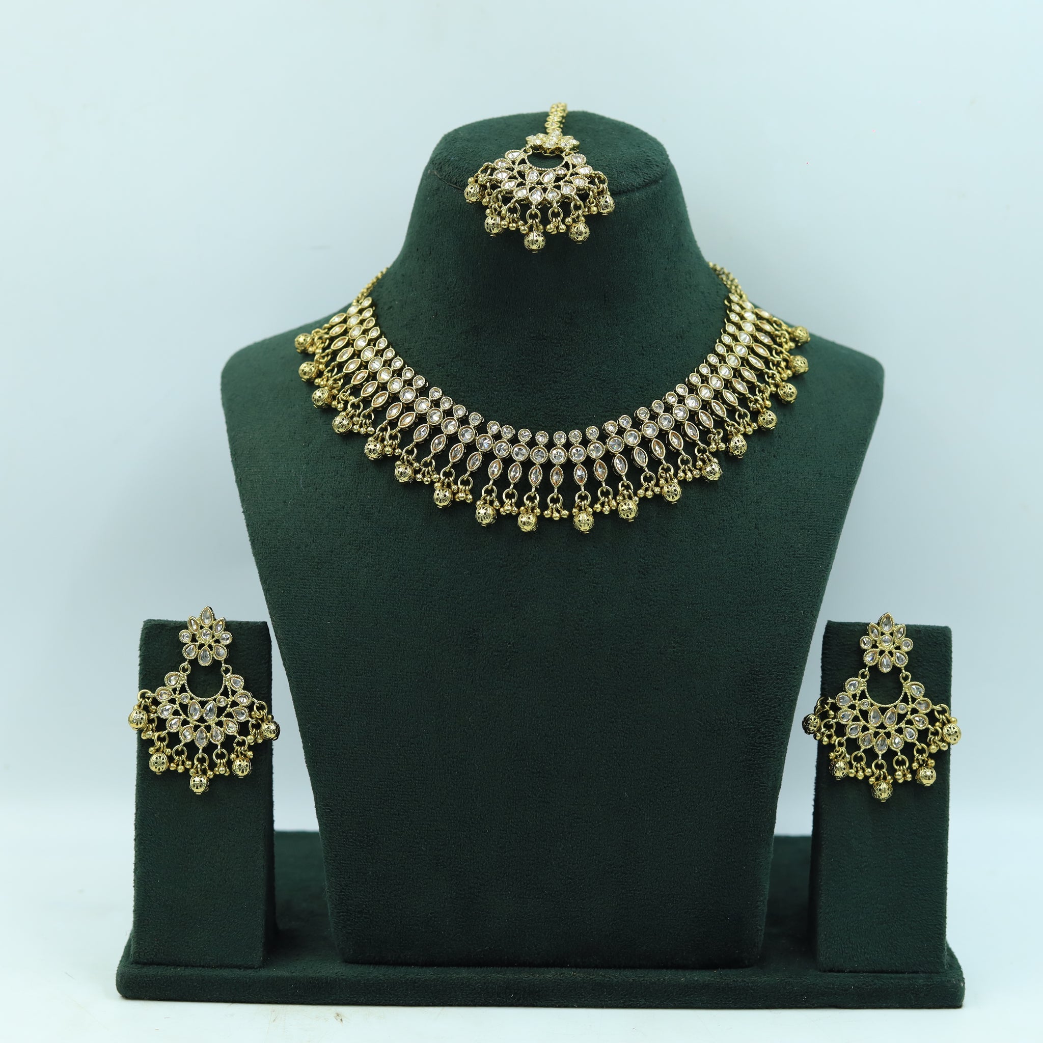 Choker Antique Necklace Set 3692-28