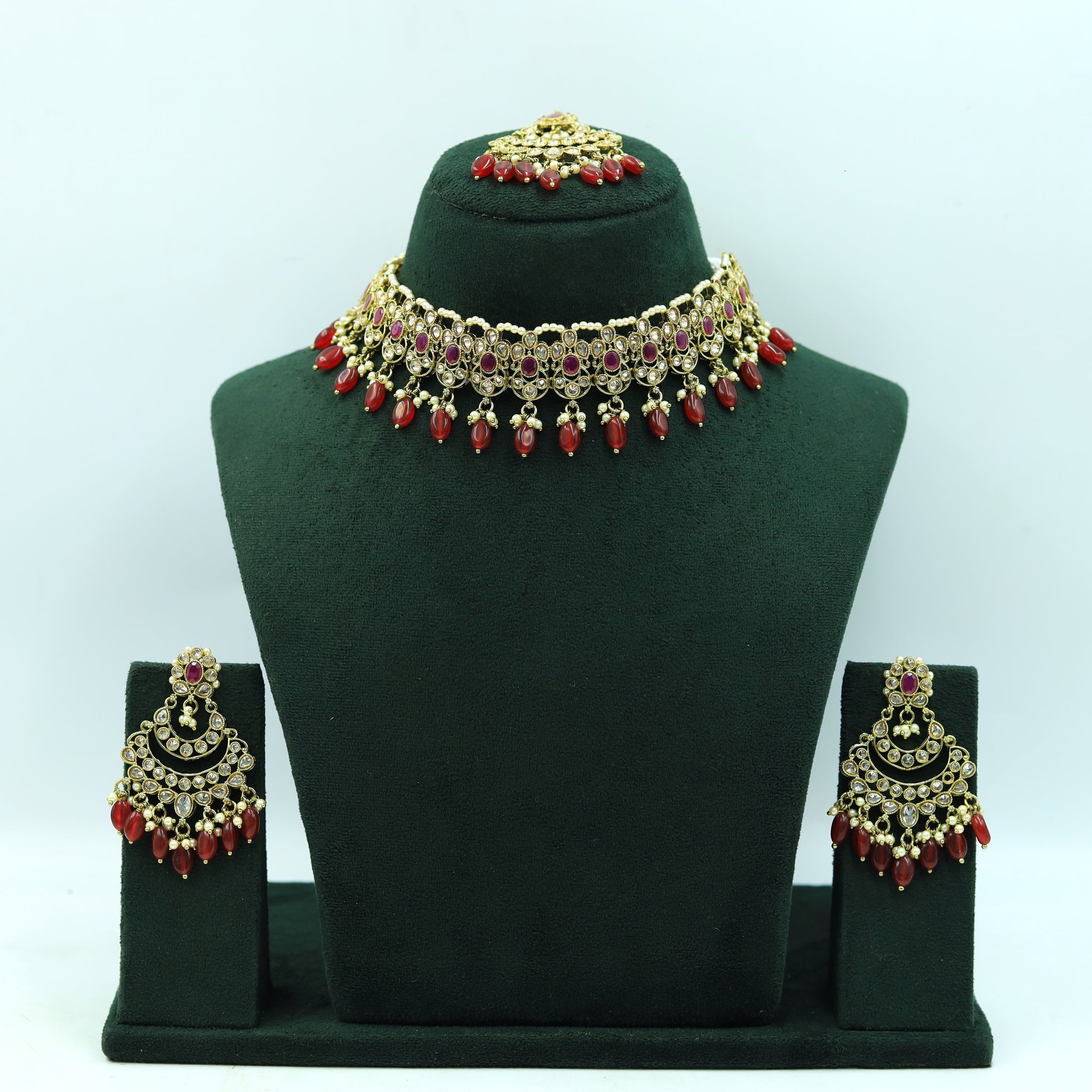 Mehandi Polish Choker Set 3425-100