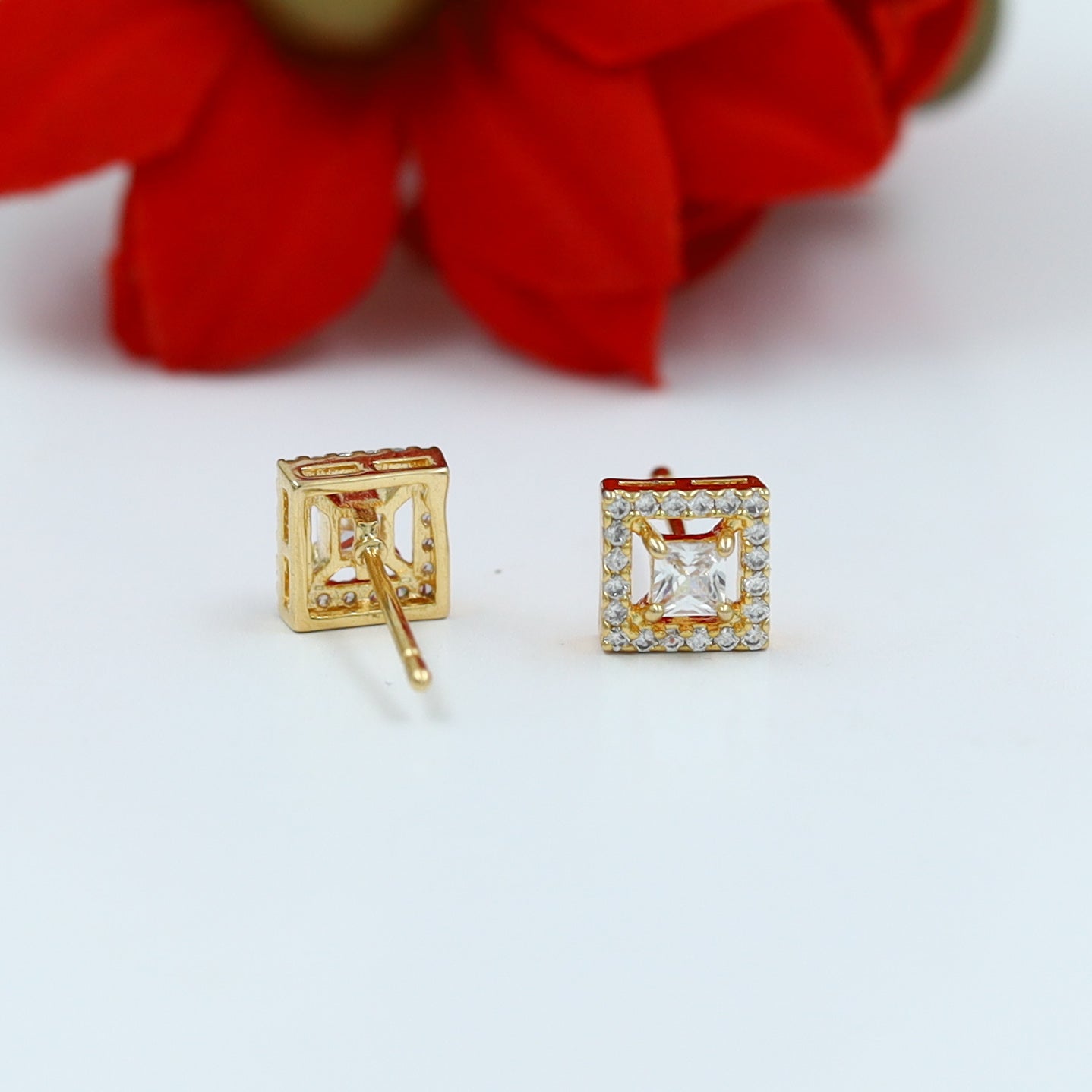 Tops/Studs Zircon/AD Earring 15152-05