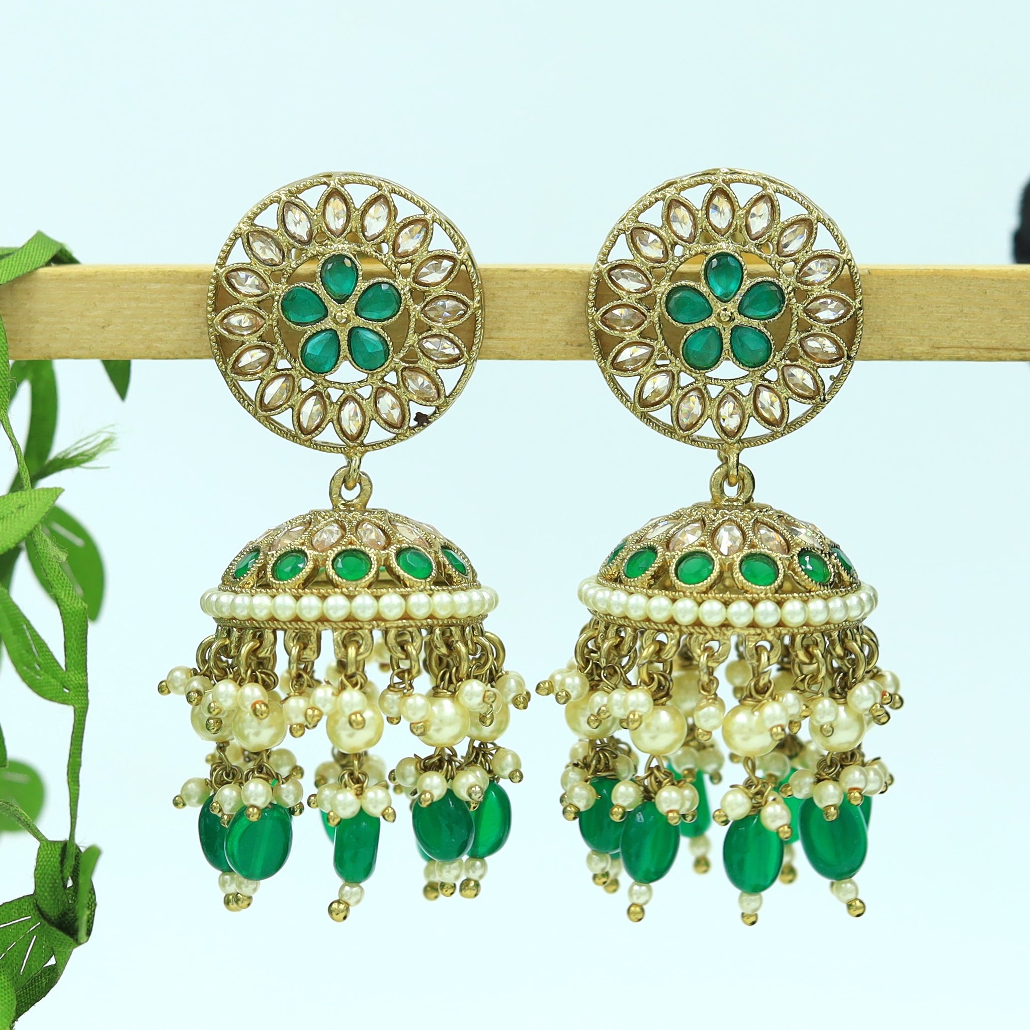 Jhumki Antique Earring 3938-28