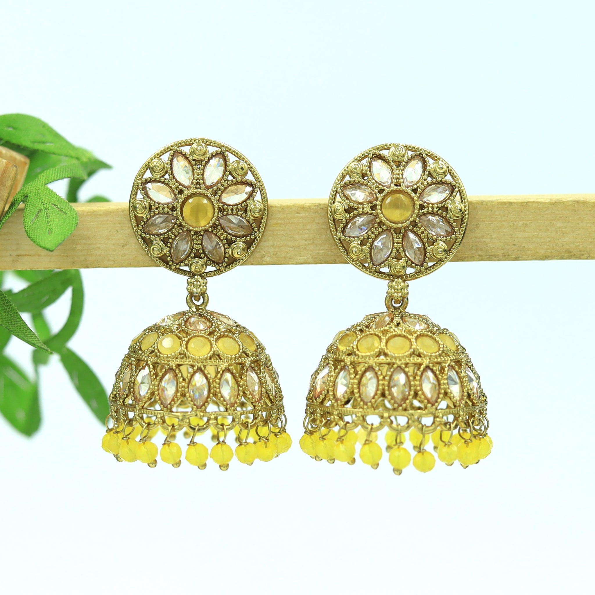 Jhumki Antique Earring 3964-28