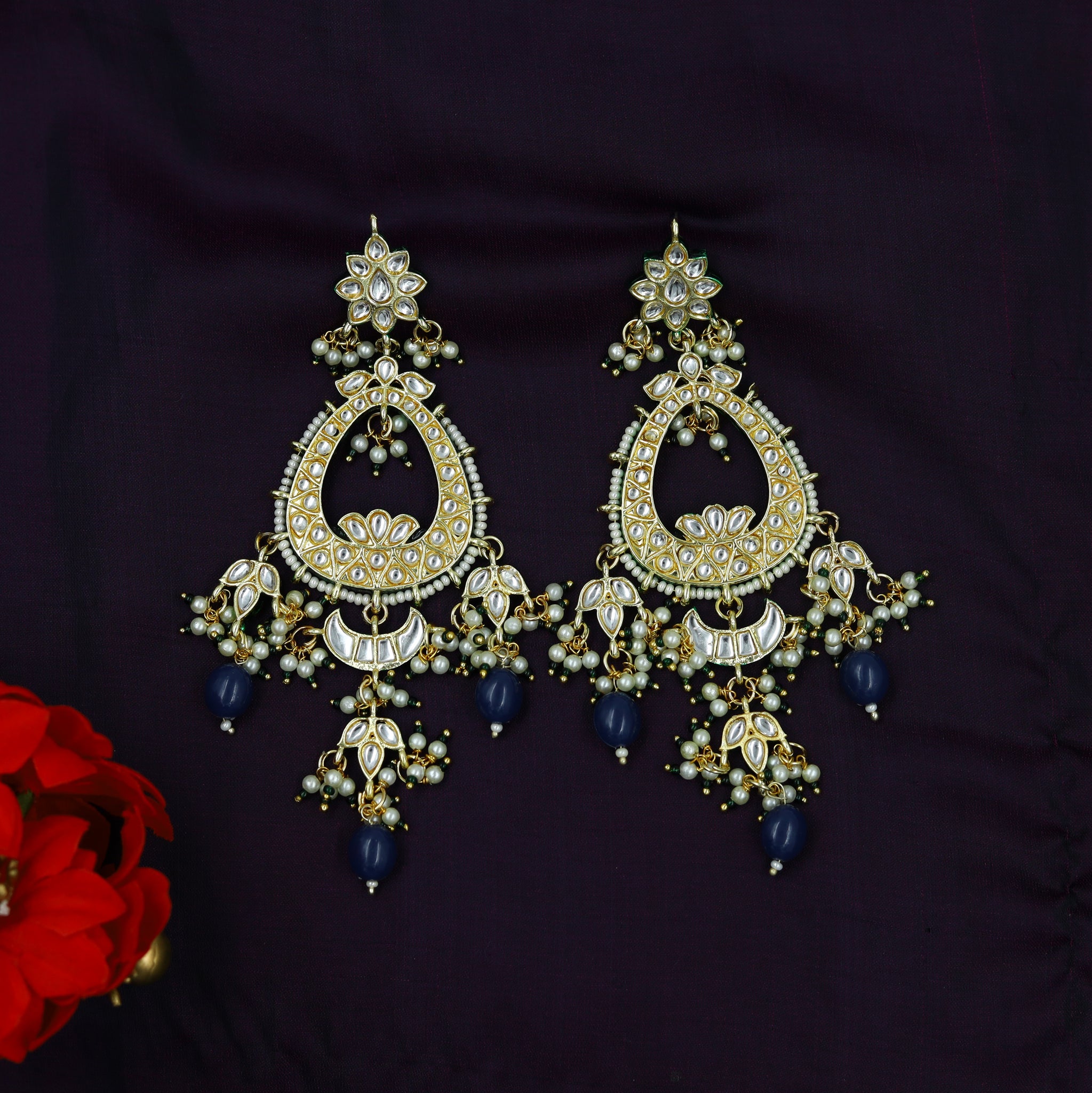 Danglers Kundan Earring 6875-28