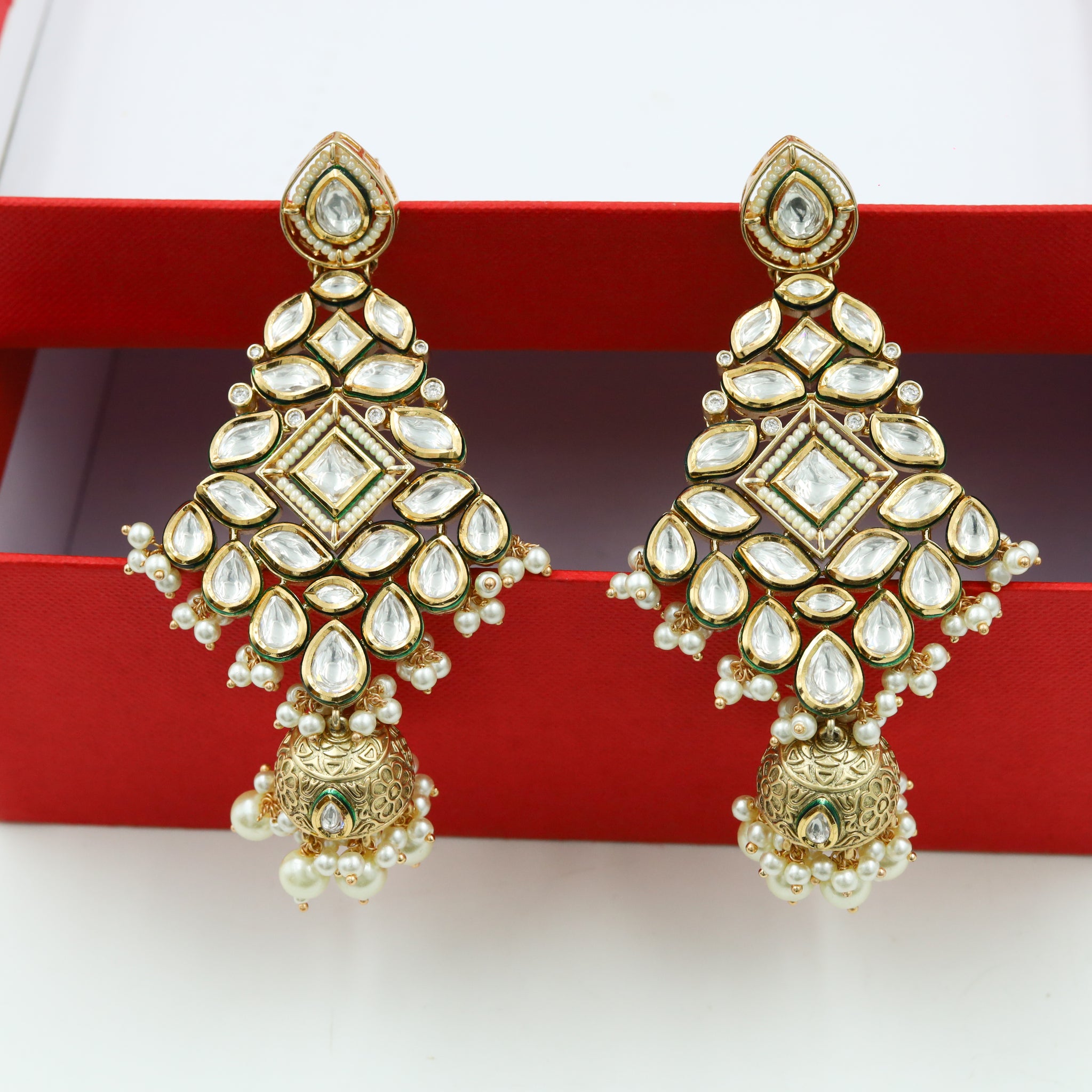 Danglers Kundan Earring 10115-4