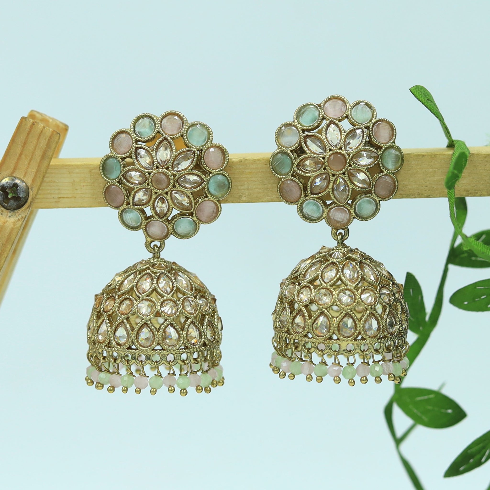 Jhumki Antique Earring 3967-28