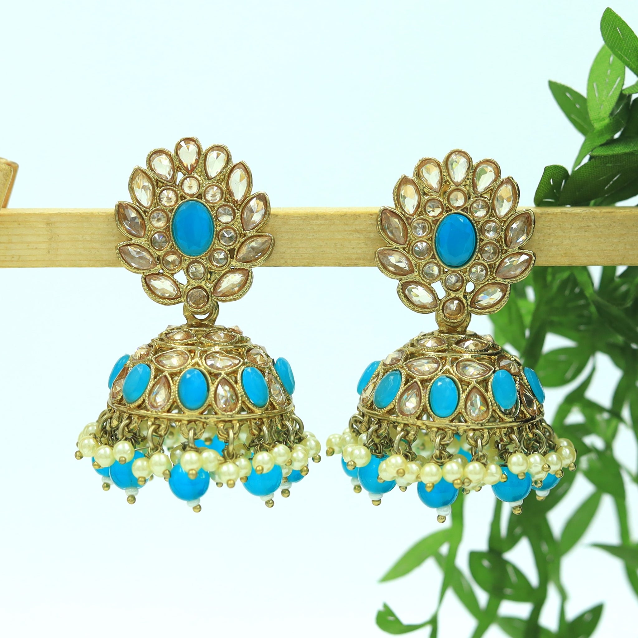 Jhumki Antique Earring 6915-28