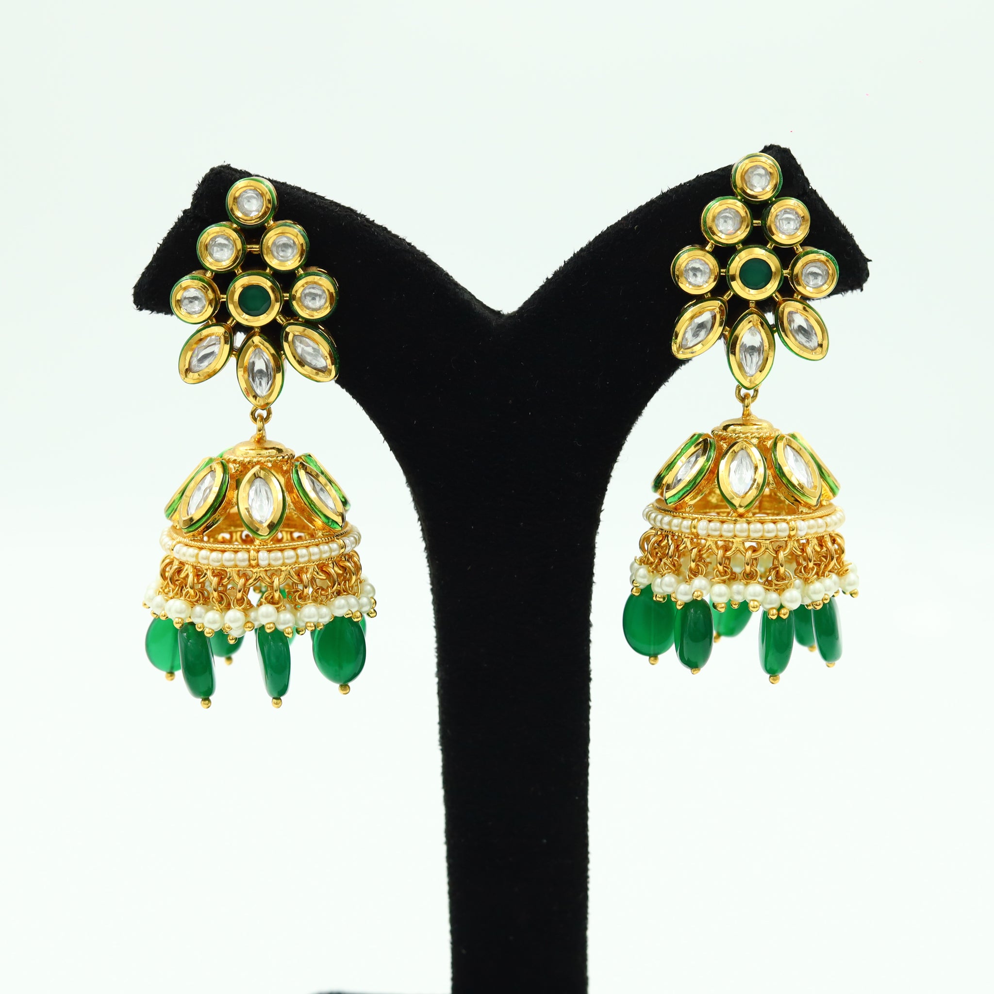 Jhumki Kundan Earring 3993-28