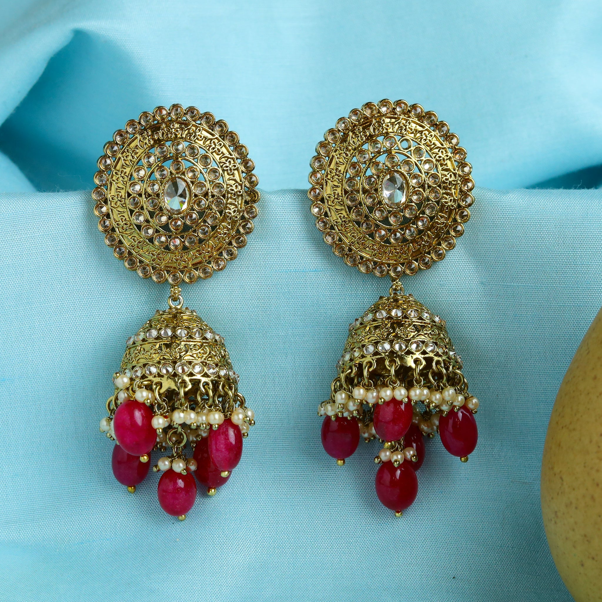 Ruby Antique Earrings 7651-1245