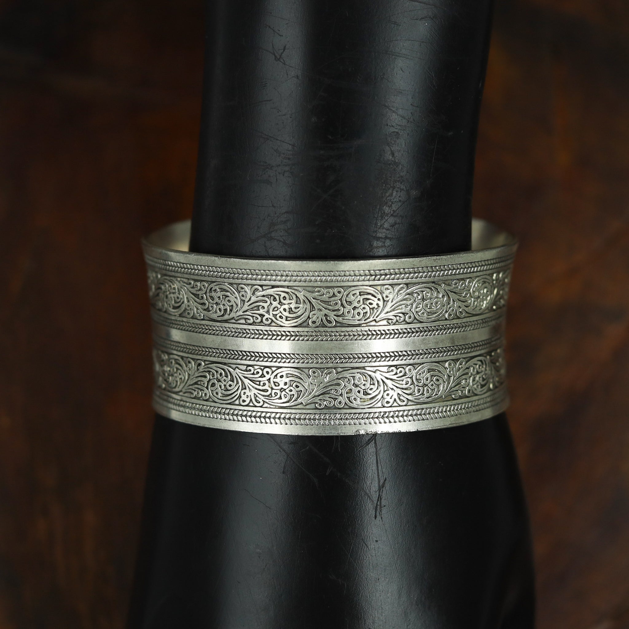 Silver Oxidized Bracelet Oxidized 12067-8312