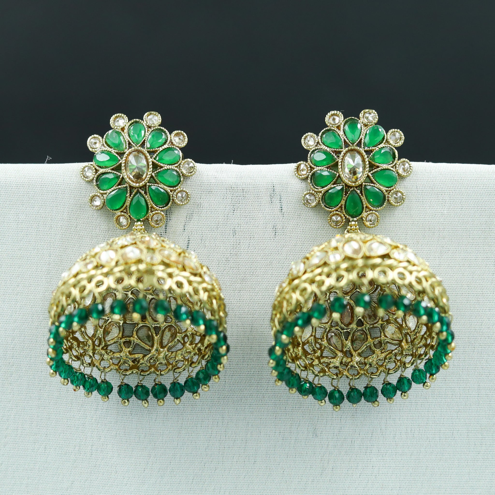 Jhumki Antique Earring 3966-28