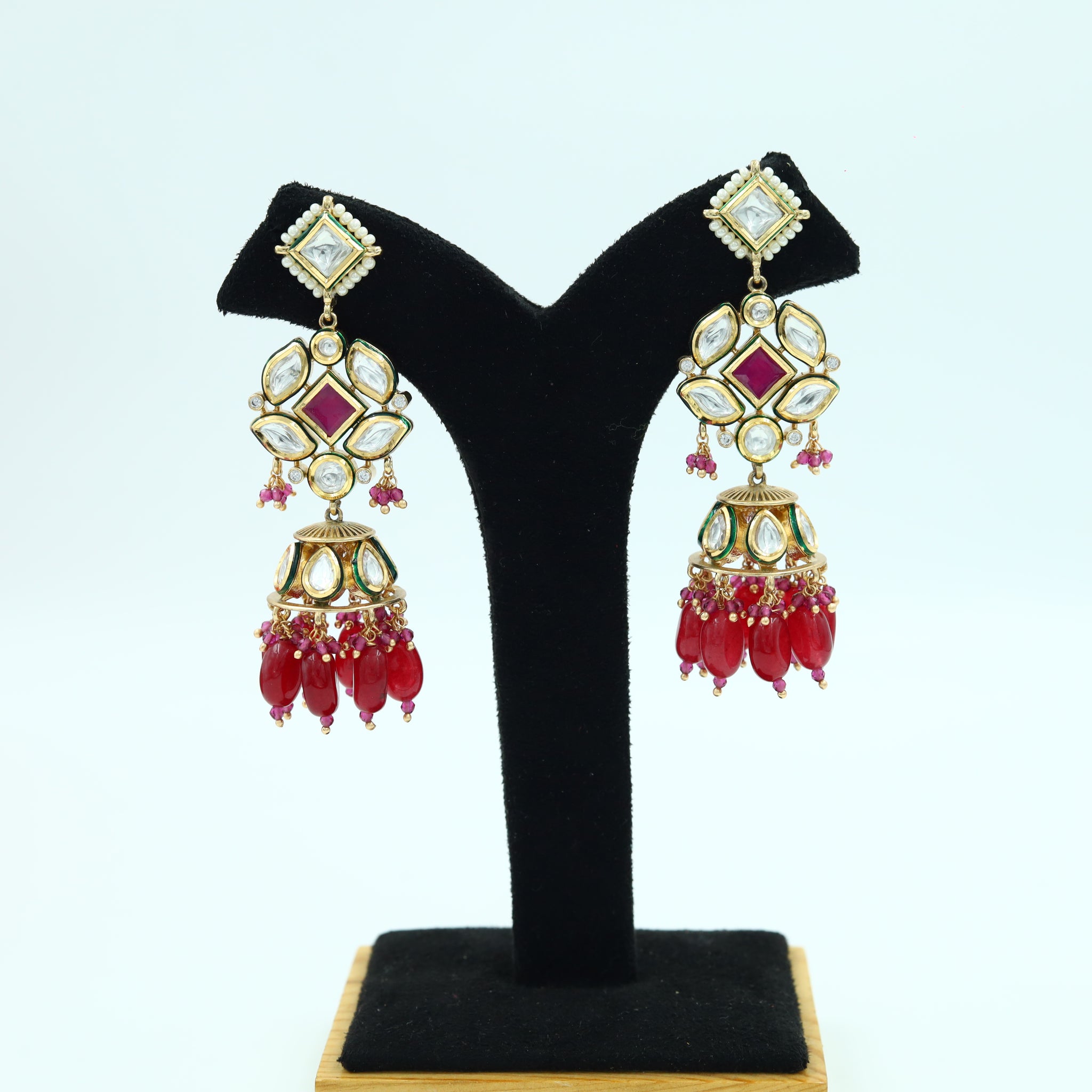 Jhumki Kundan Earring 10105-4-1