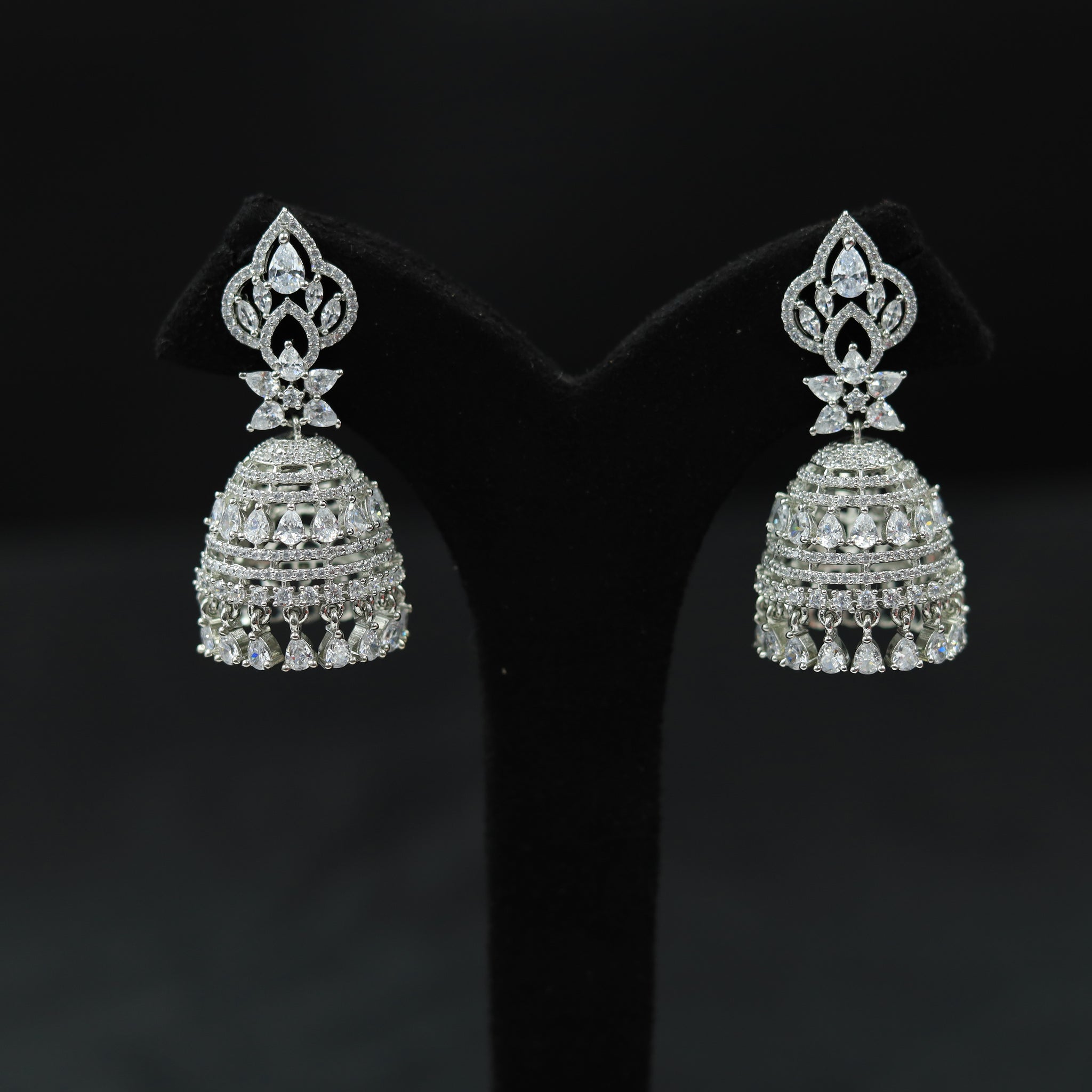 Jhumki Zircon/AD Earring 10765-69