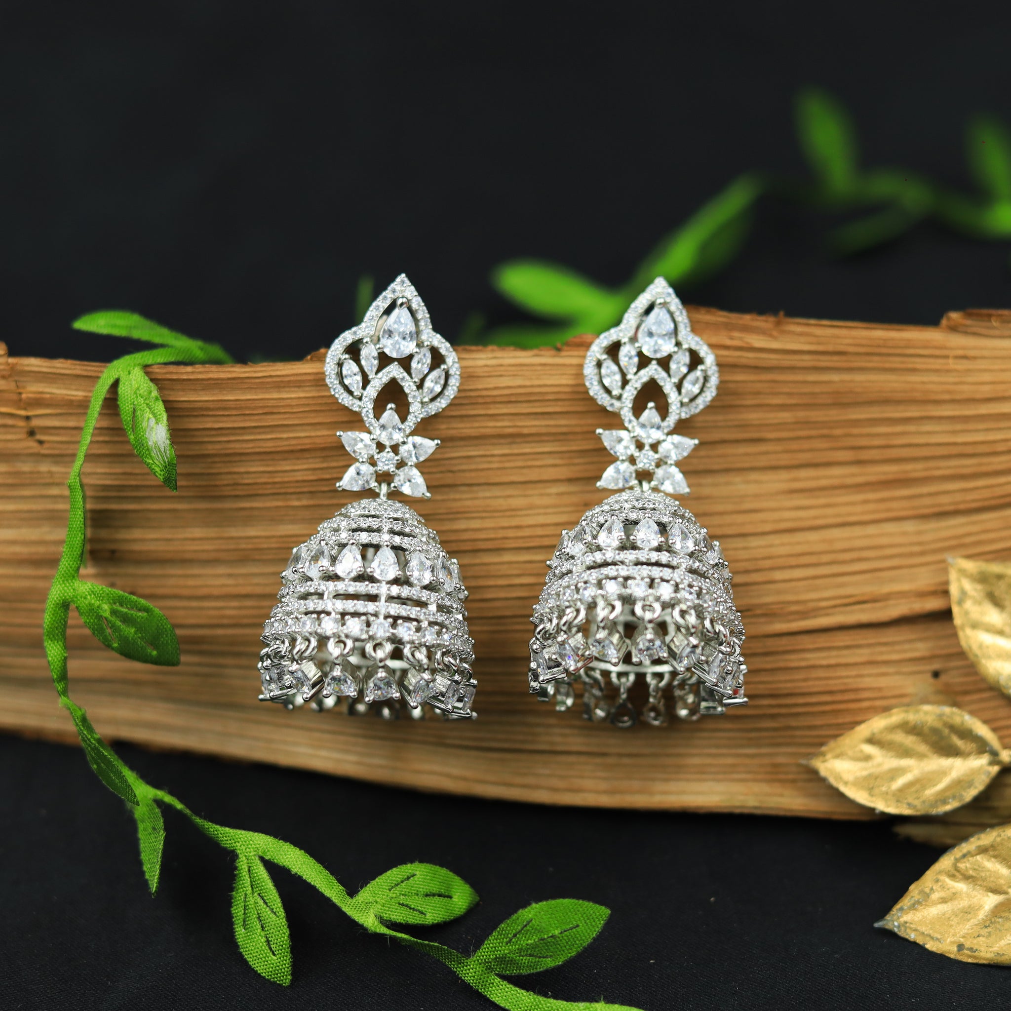 Jhumki Zircon/AD Earring 10765-69