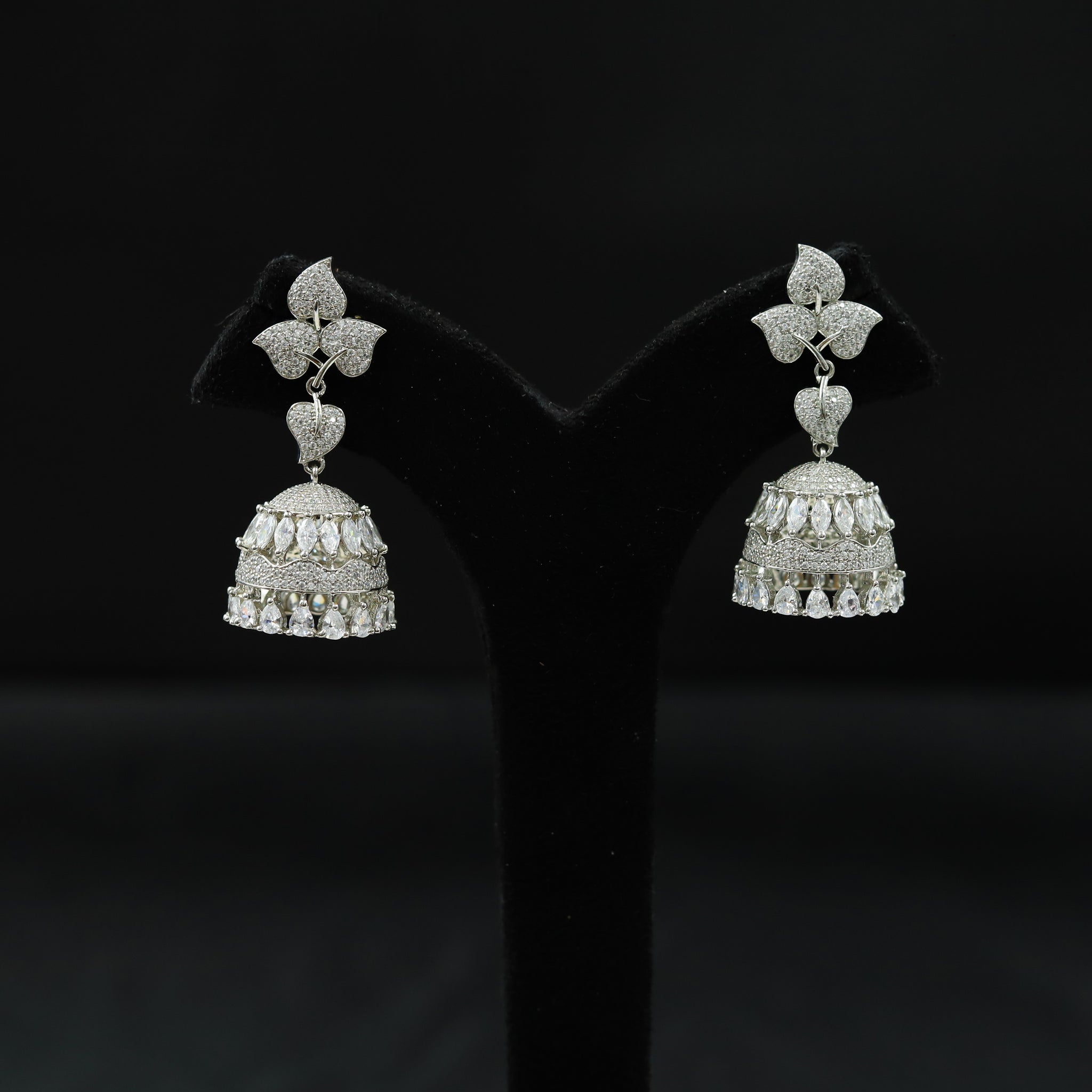 Jhumki Zircon/AD Earring 4199-69