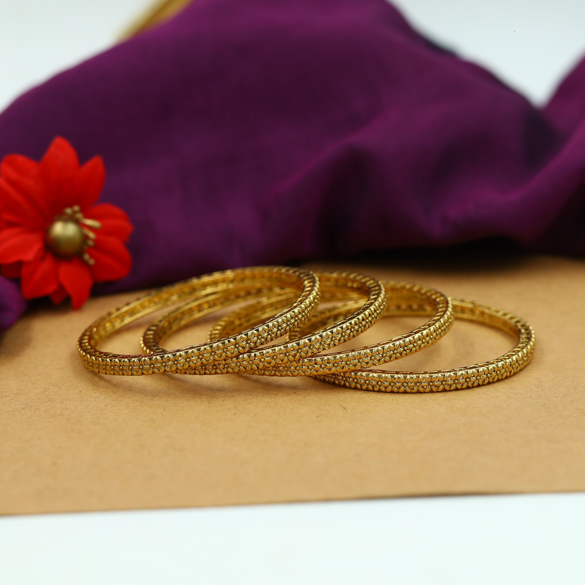 Gold Look Bangles/Kada 15825-28