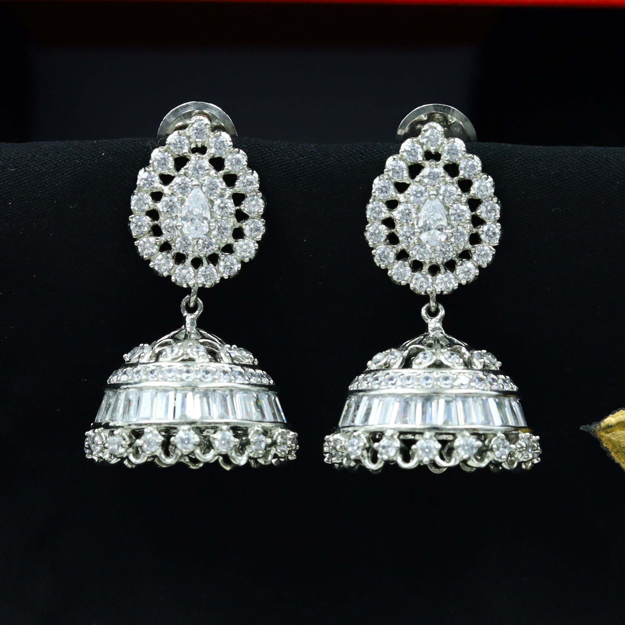 Silver Zircon/AD Earring 18361-5543