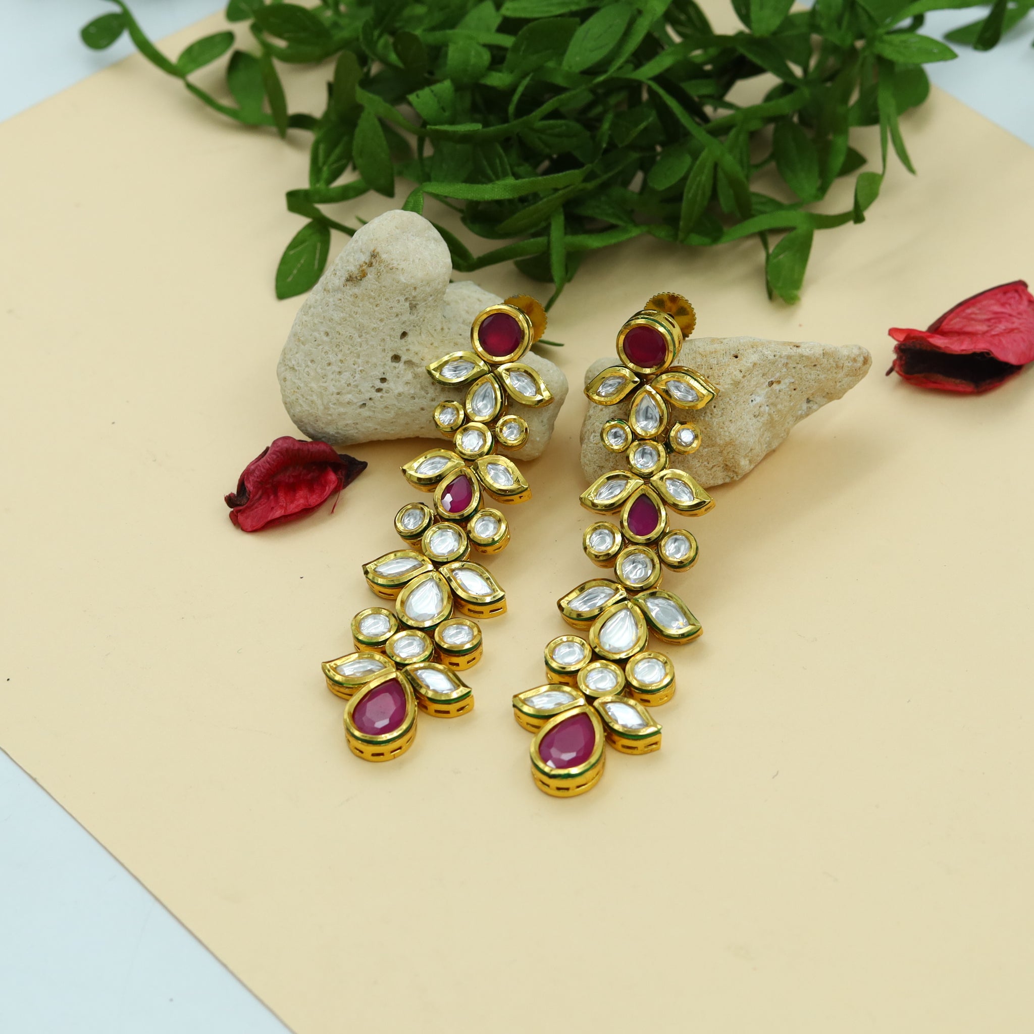 Danglers Kundan Earring 10404-28