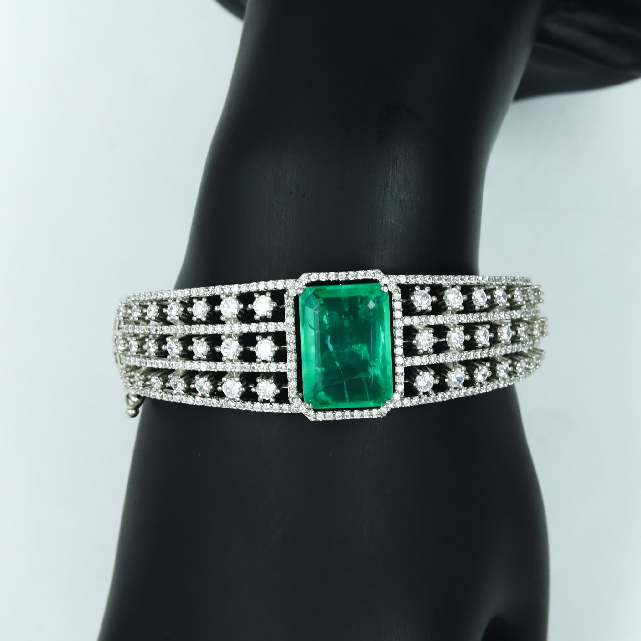 Manish Malhotra Inspired Zircon/AD Bracelet 12027-69