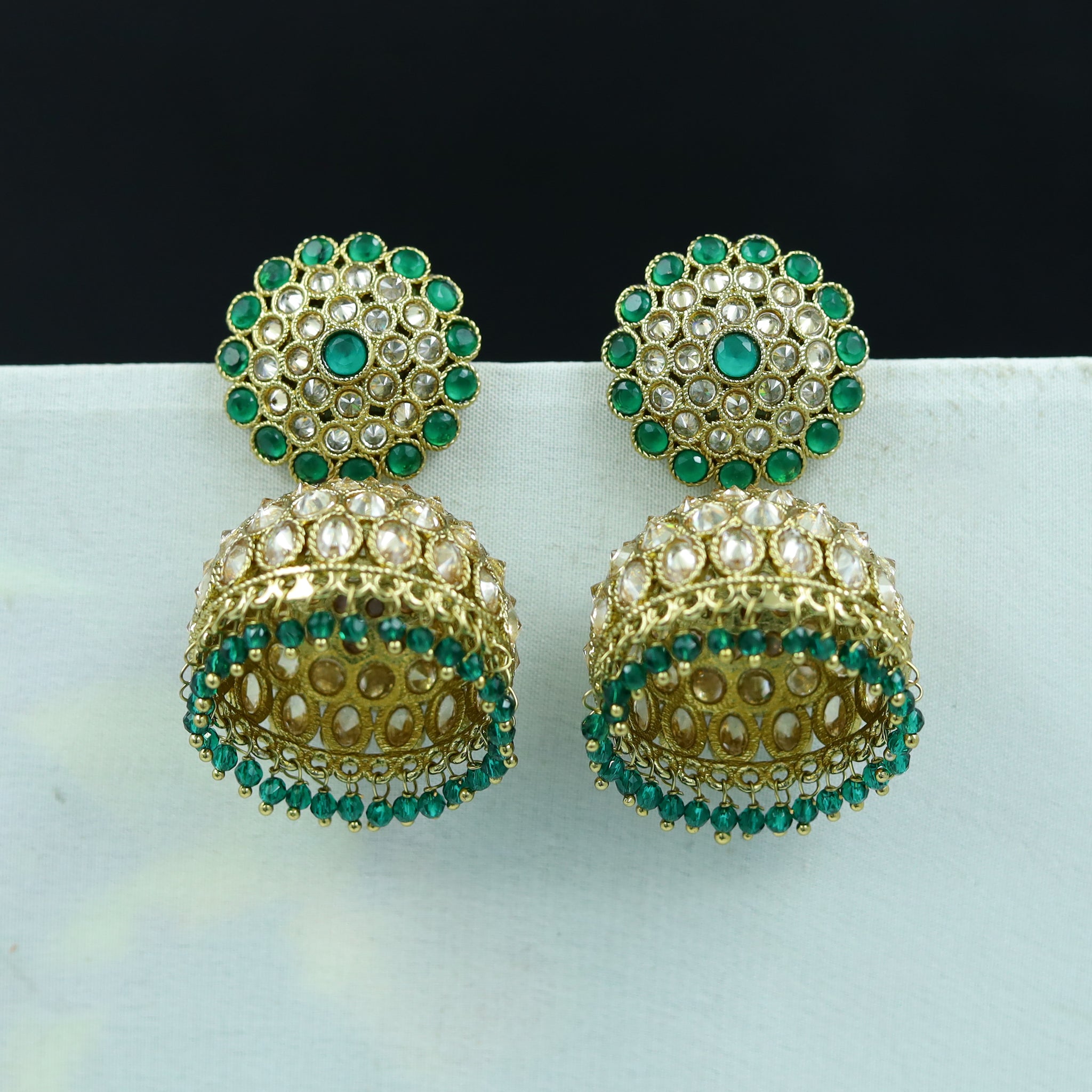 Jhumki Antique Earring 3961-28