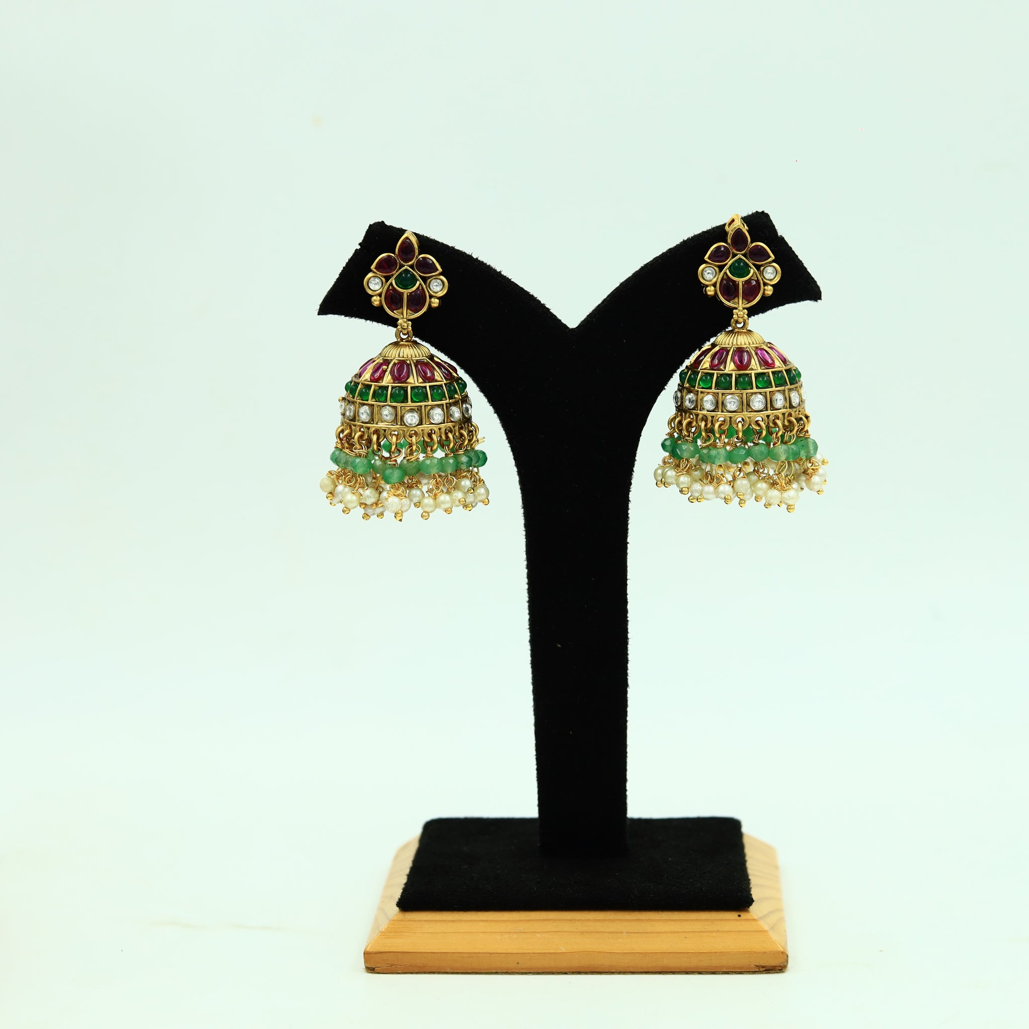 Jhumki Antique Earring 14953-21