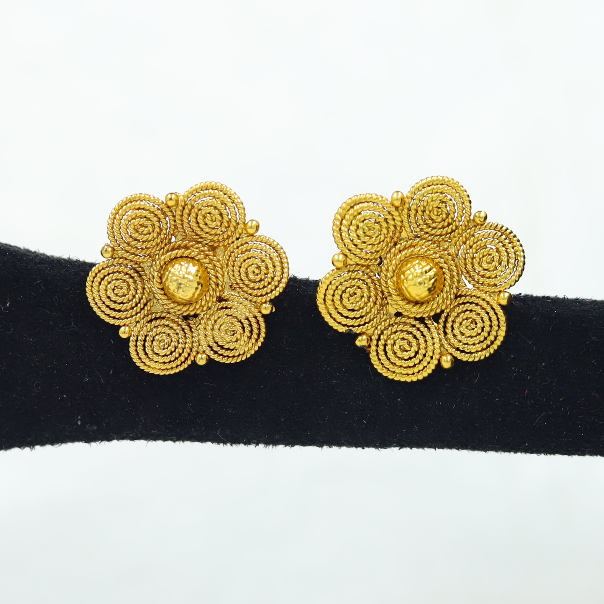 Gold  Look  Earring 17979-5161