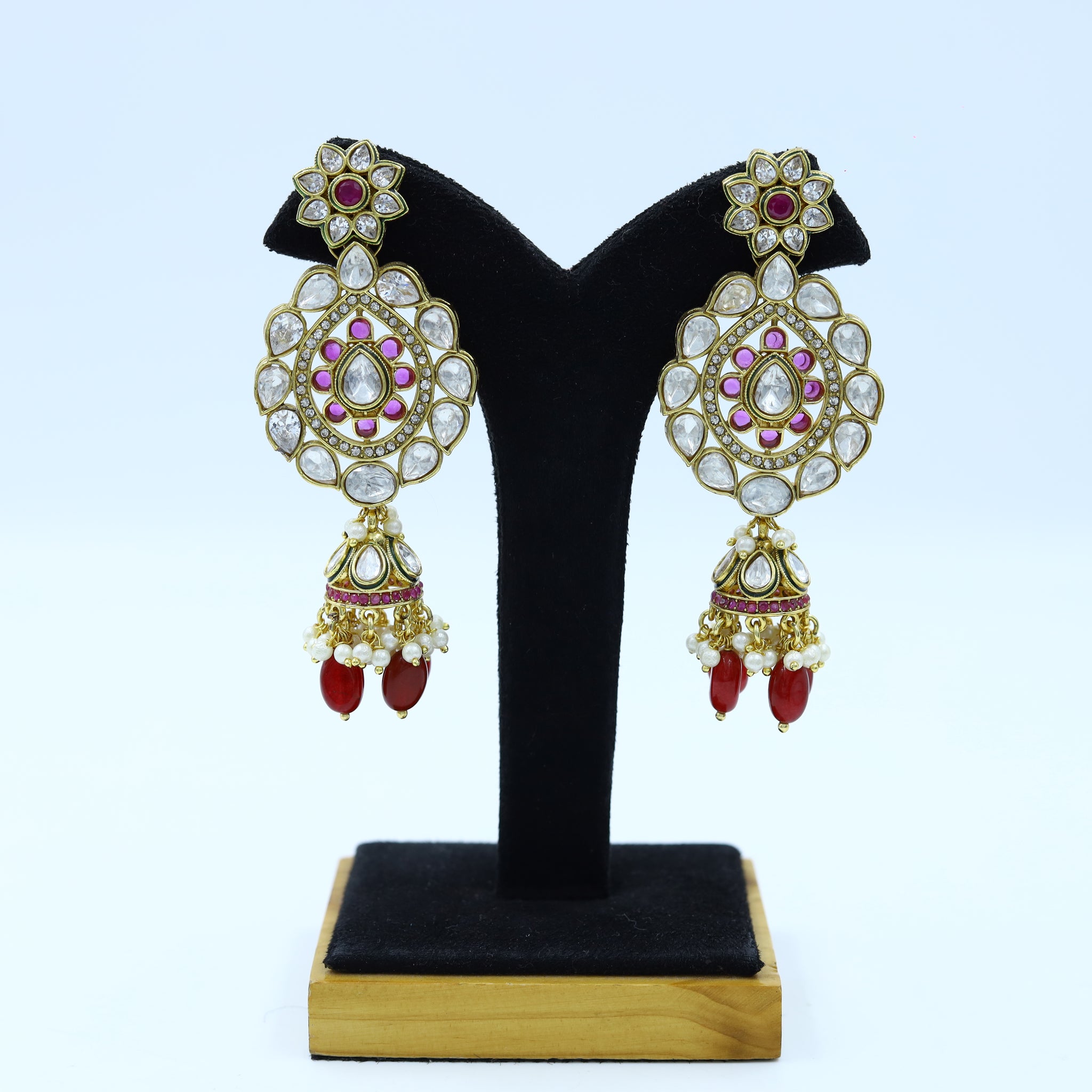 Jhumki Polki Earring 11083-21