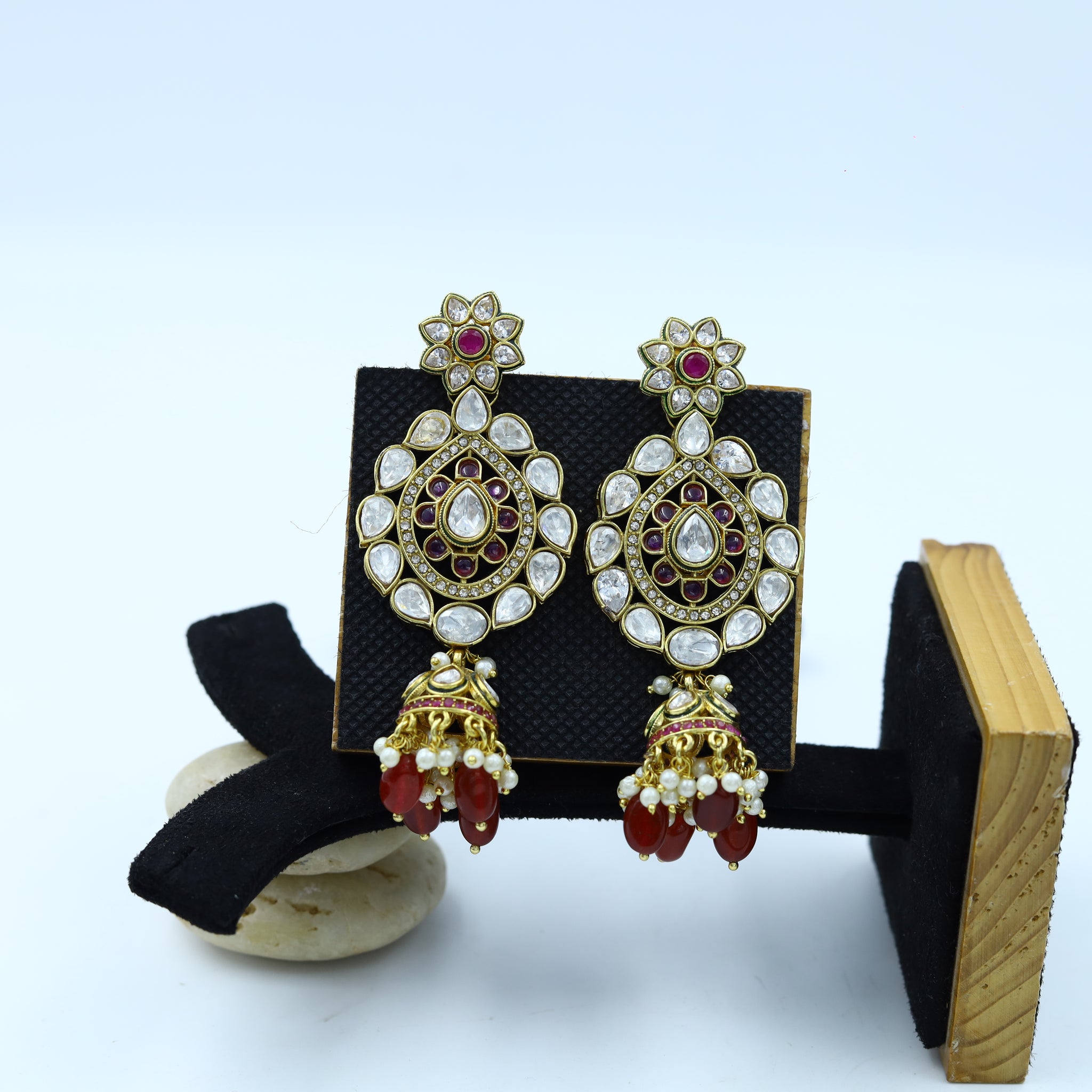 Jhumki Polki Earring 11083-21