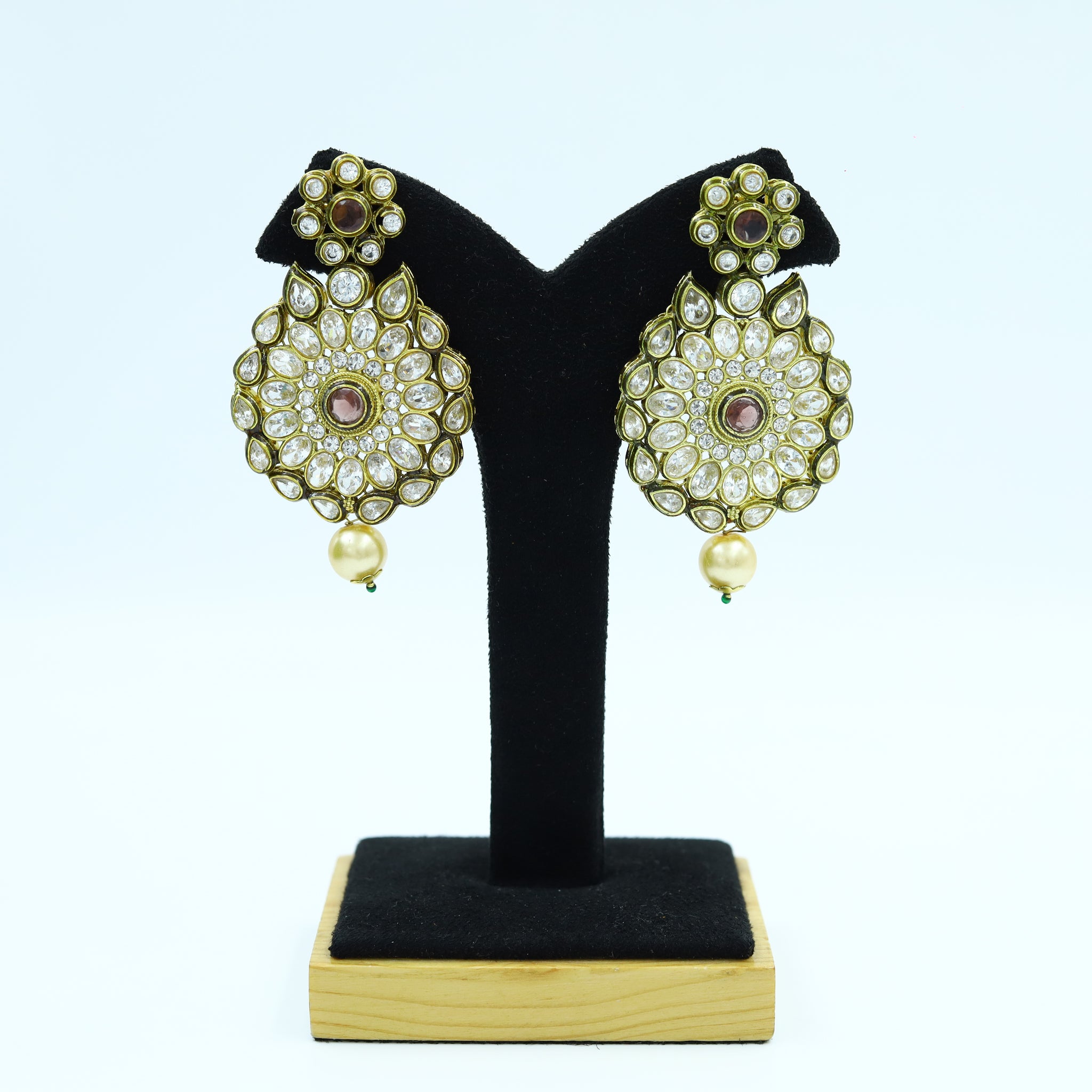 Ruby Polki Earring