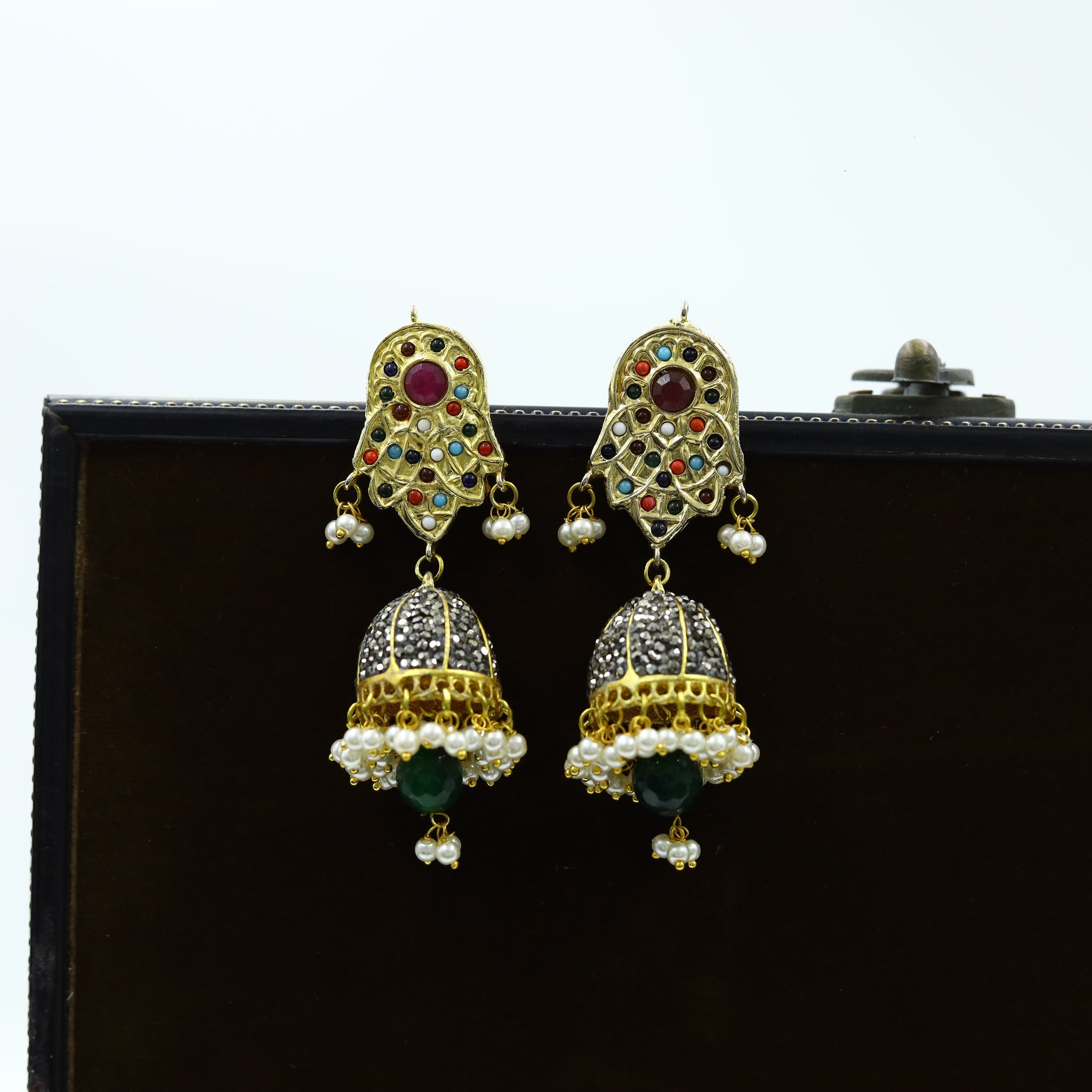 Jhumki Jadau Earring 4750-42