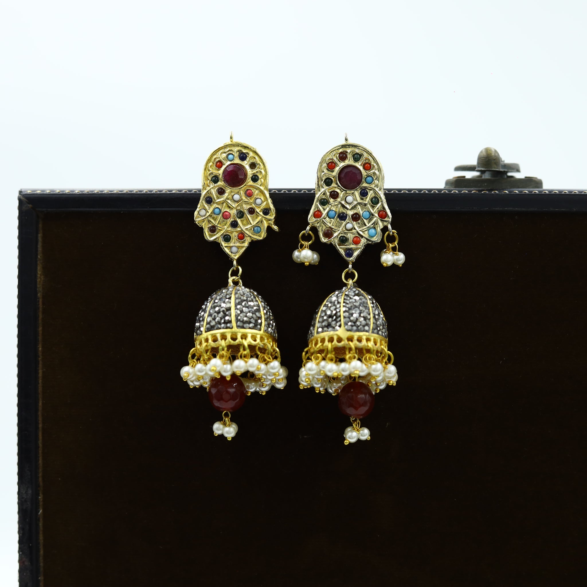 Jhumki Jadau Earring 4750-42