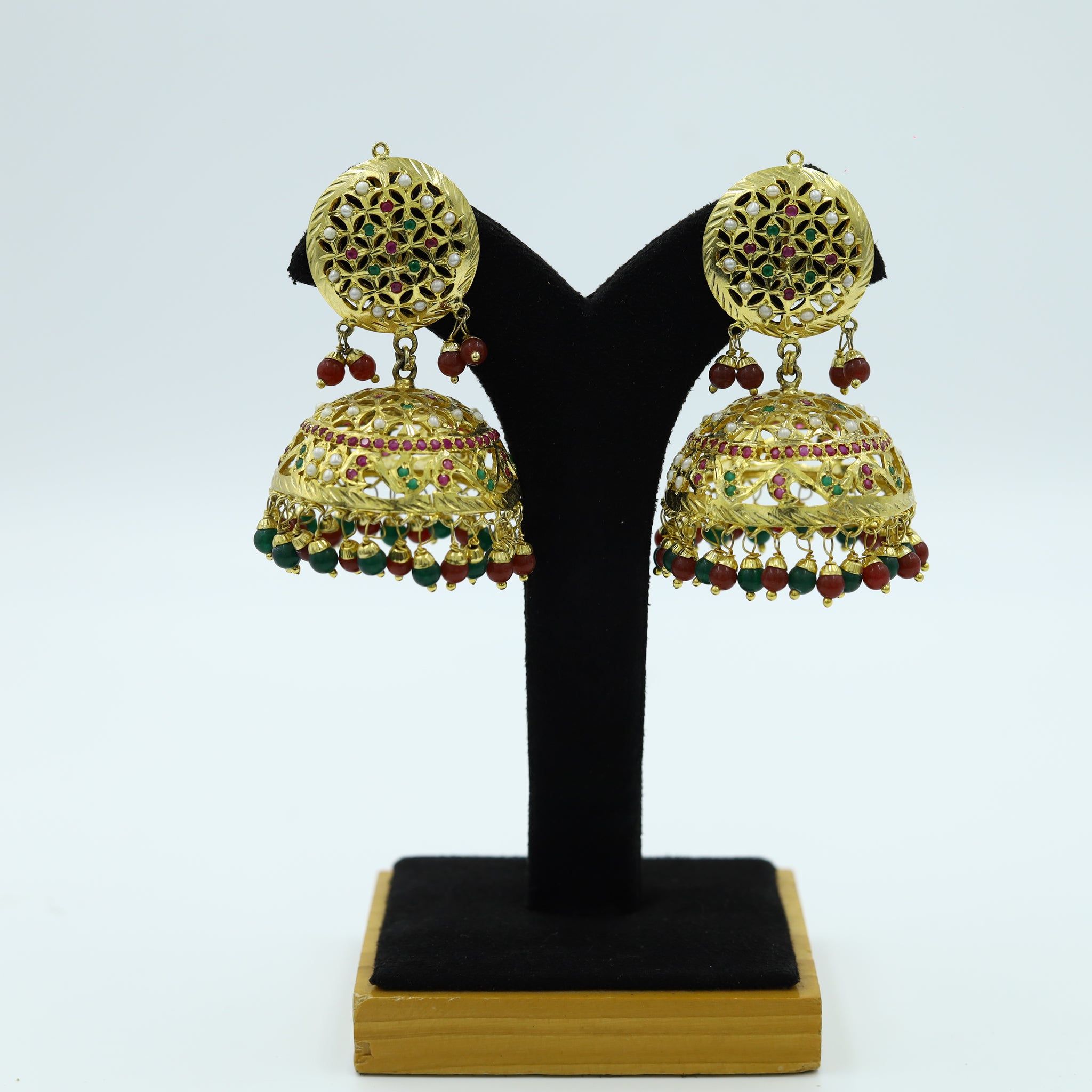 Jadau Earring Jhumki 8370-73