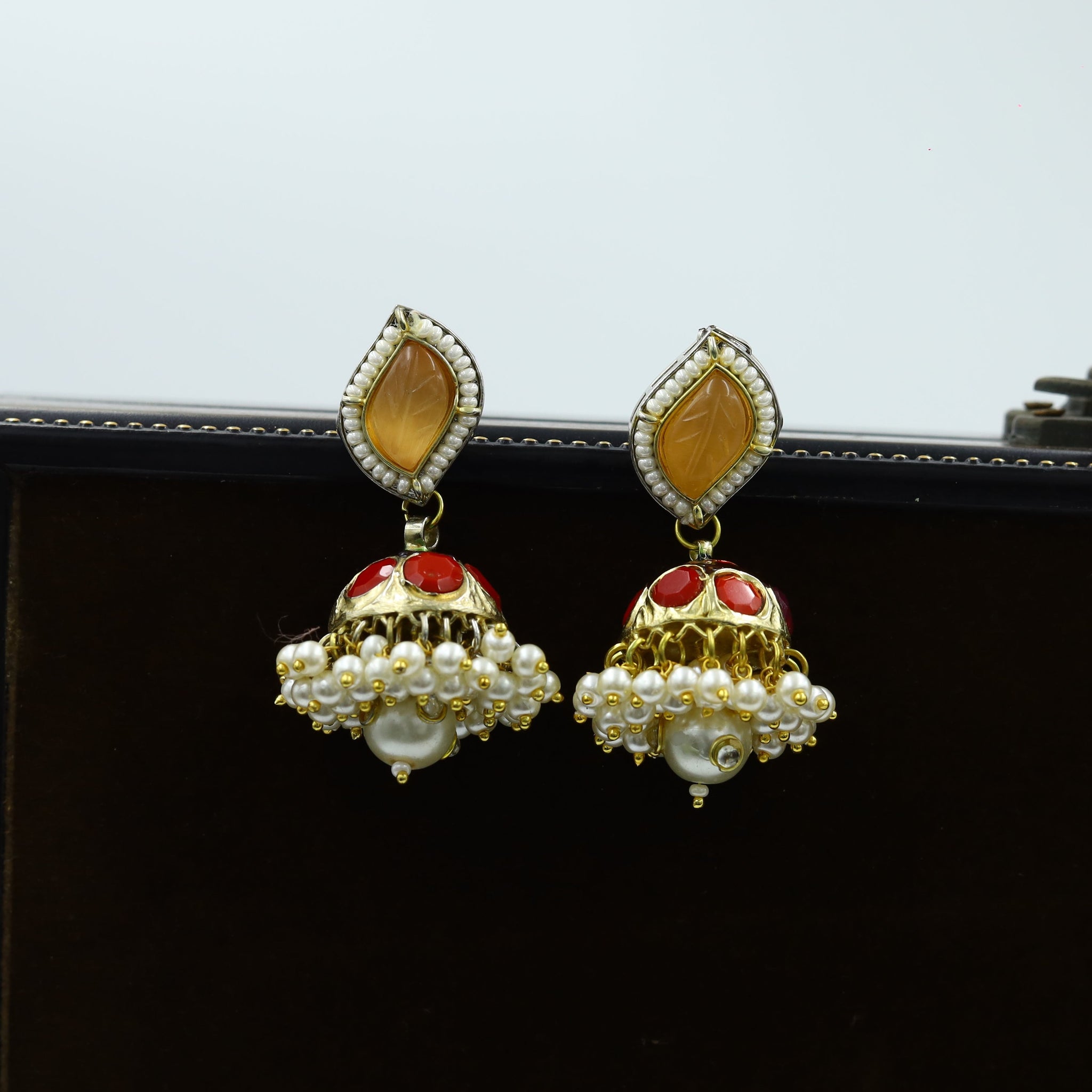 Jhumki Jadau Earring 4749-42