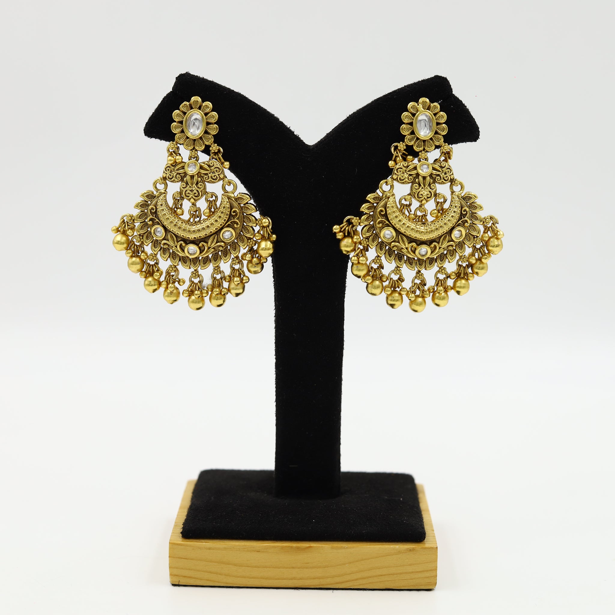 Chandbali Antique Earring 12958-1