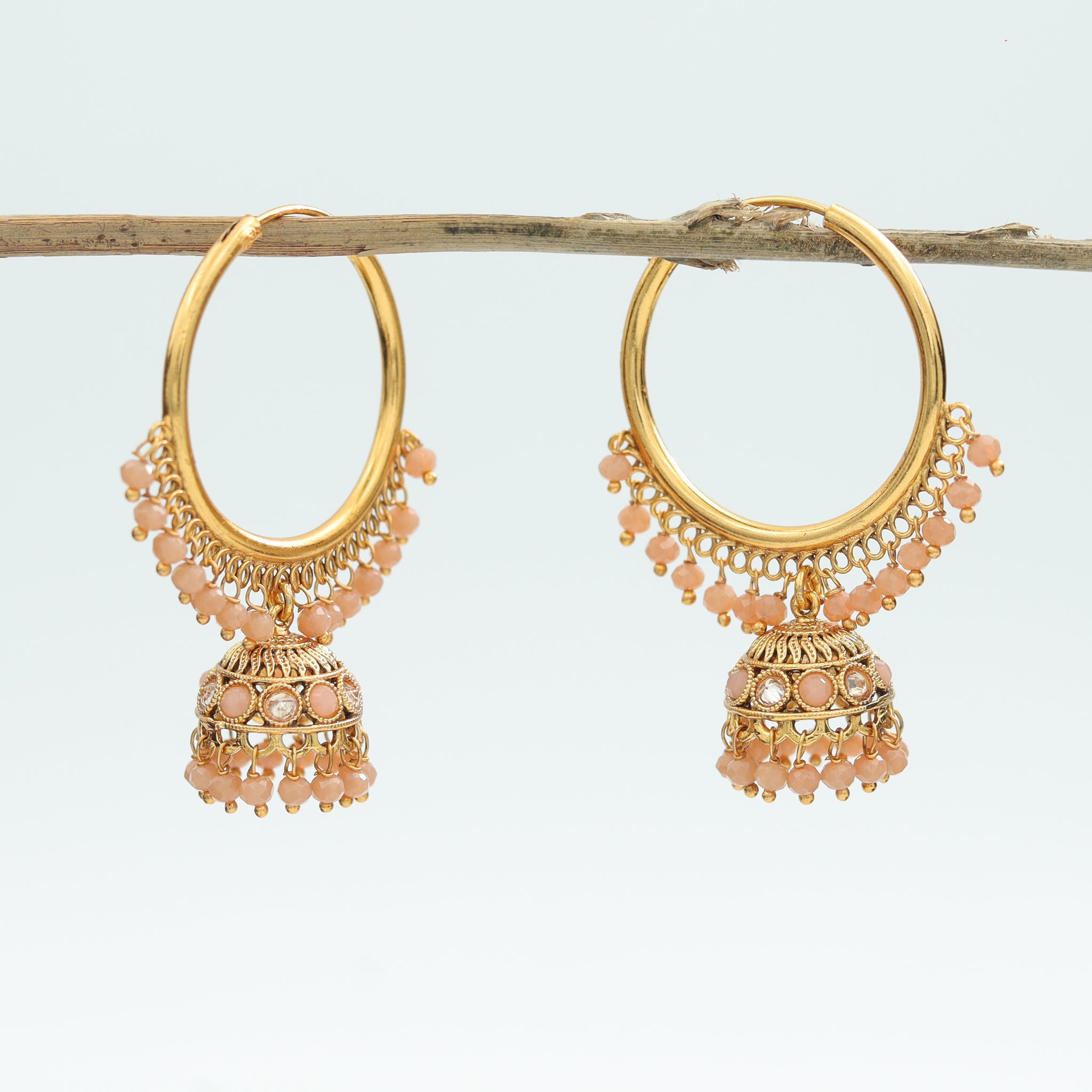 Gold Plated Bali Jhumki 11080-6972