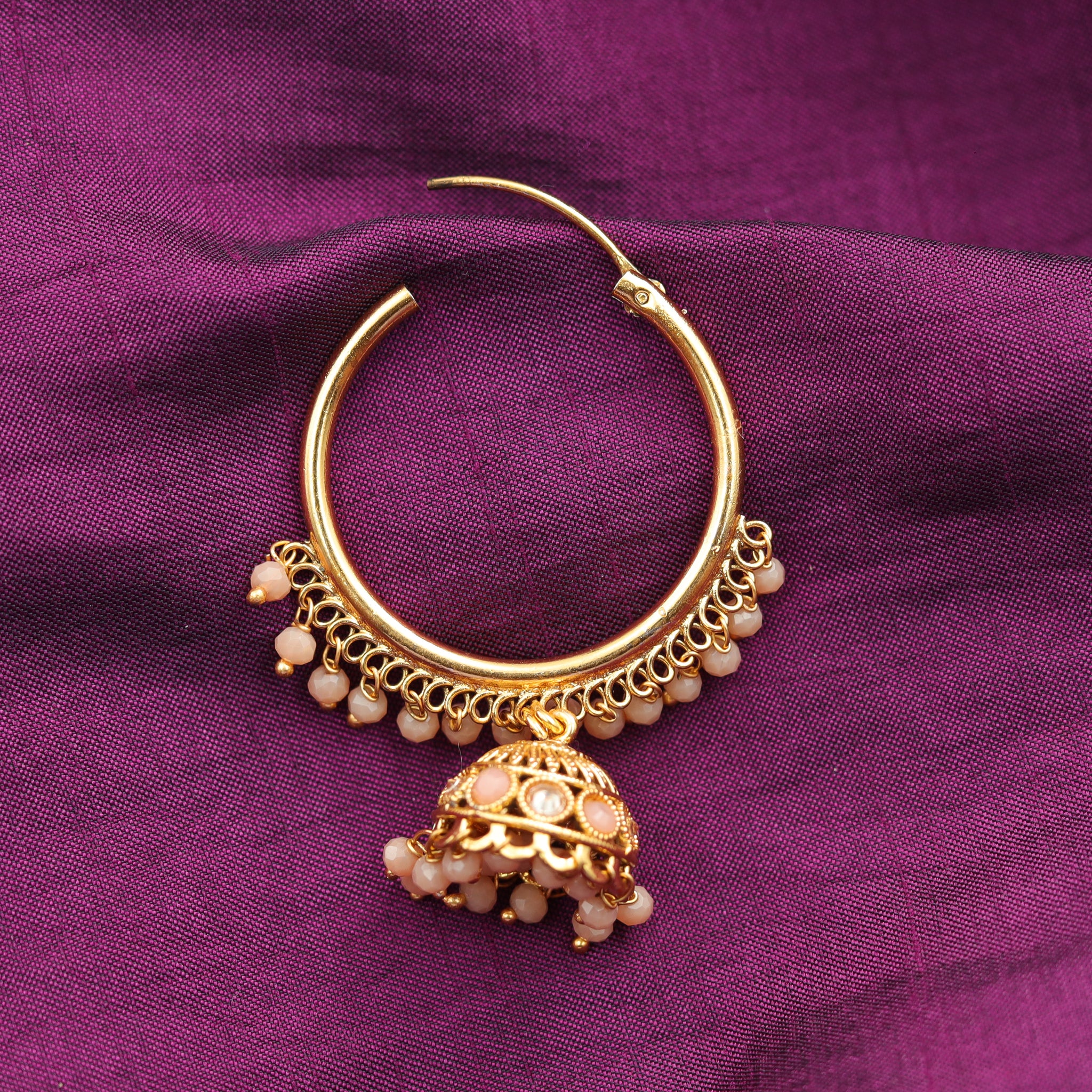 Gold Plated Bali Jhumki 11080-6972