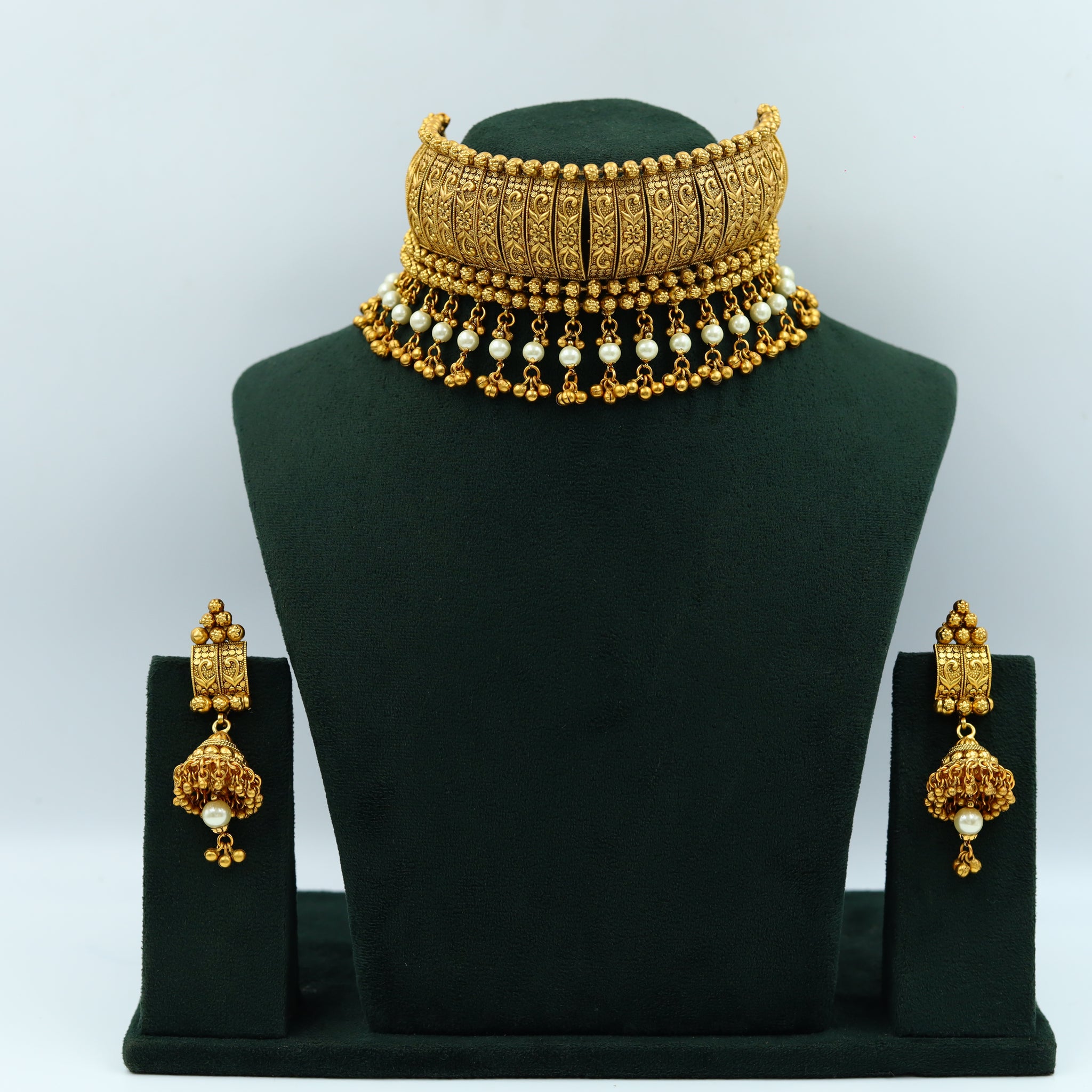 Gold Look Choker Set 2769-6834