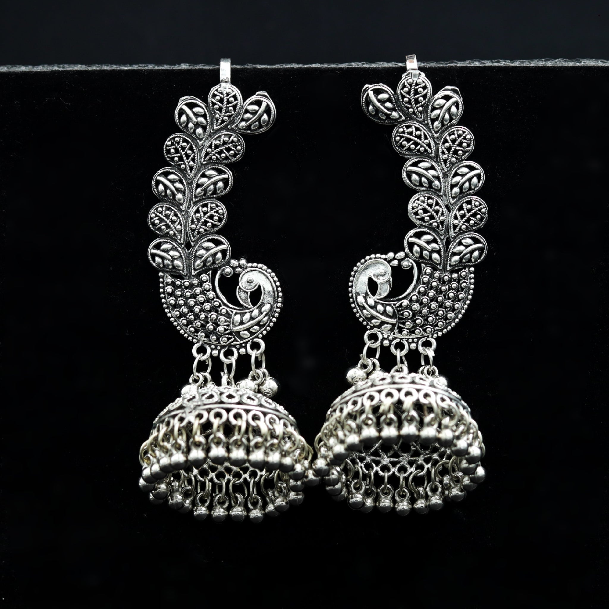 Jhumki Oxidized Earring 7676-82