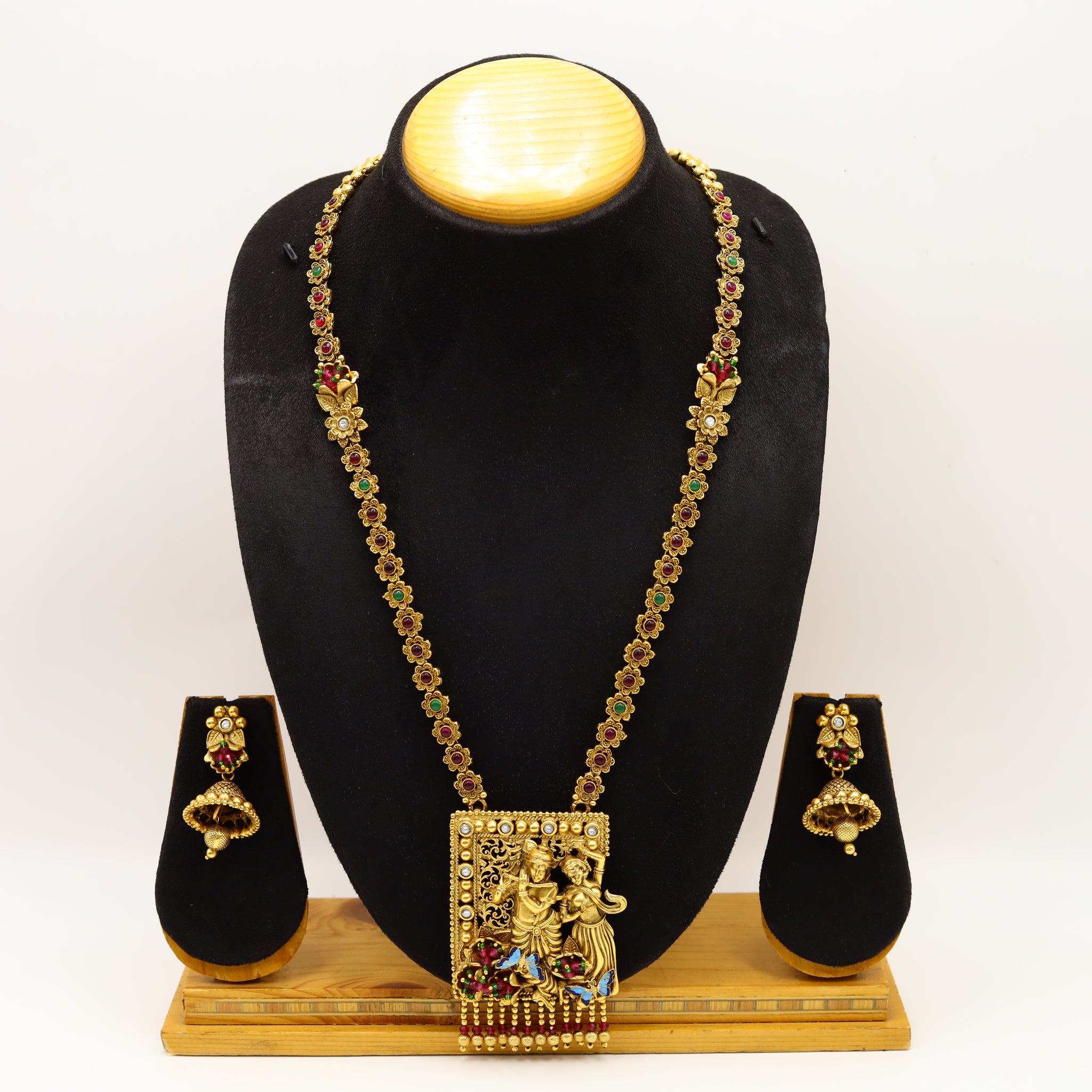 Multi Temple Pendant Set 13037-9756