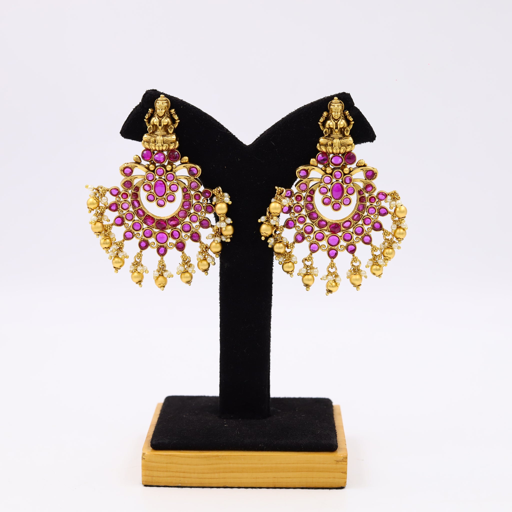 Chandbali Temple Earring 3930-28