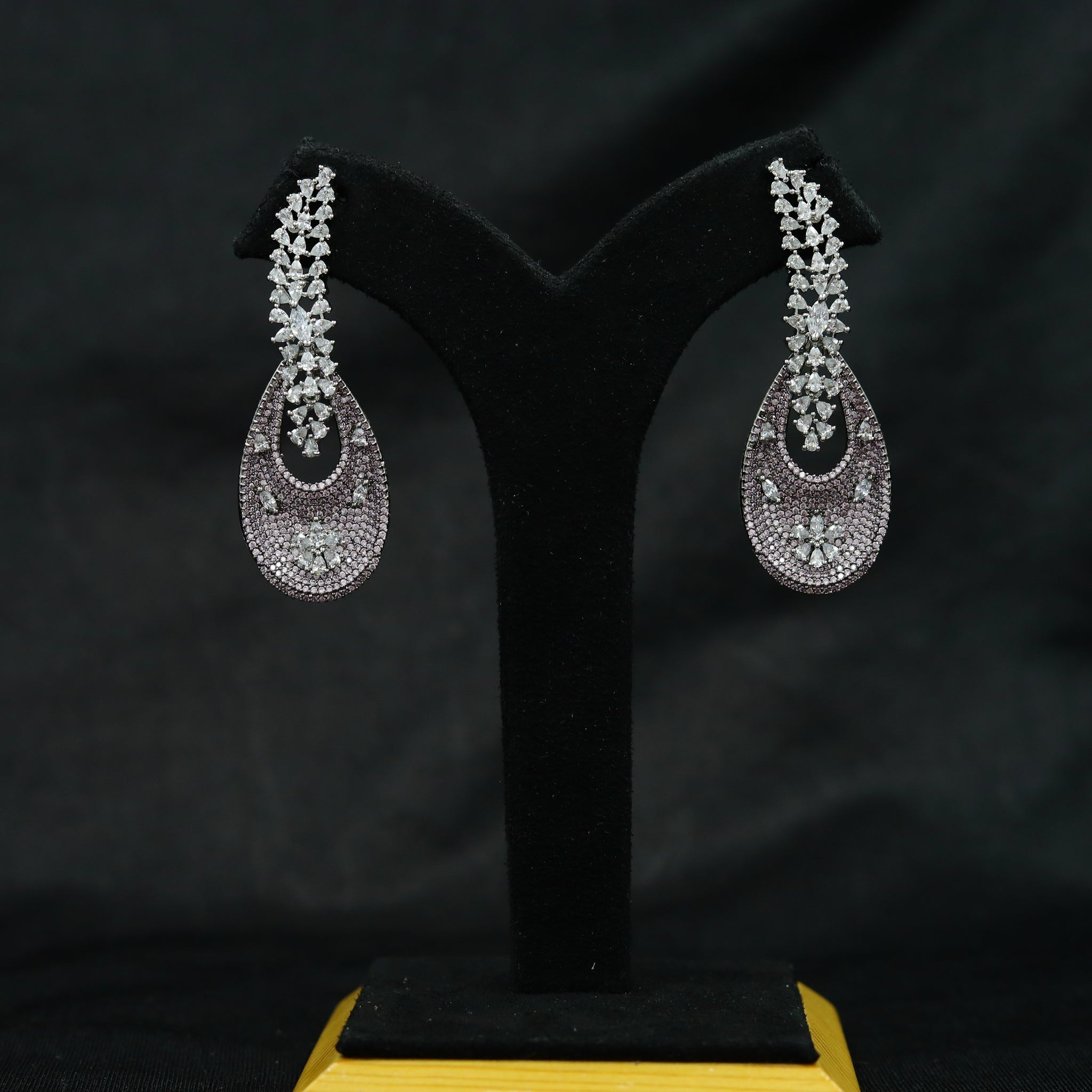 Danglers Zircon/AD Earring 11927-69