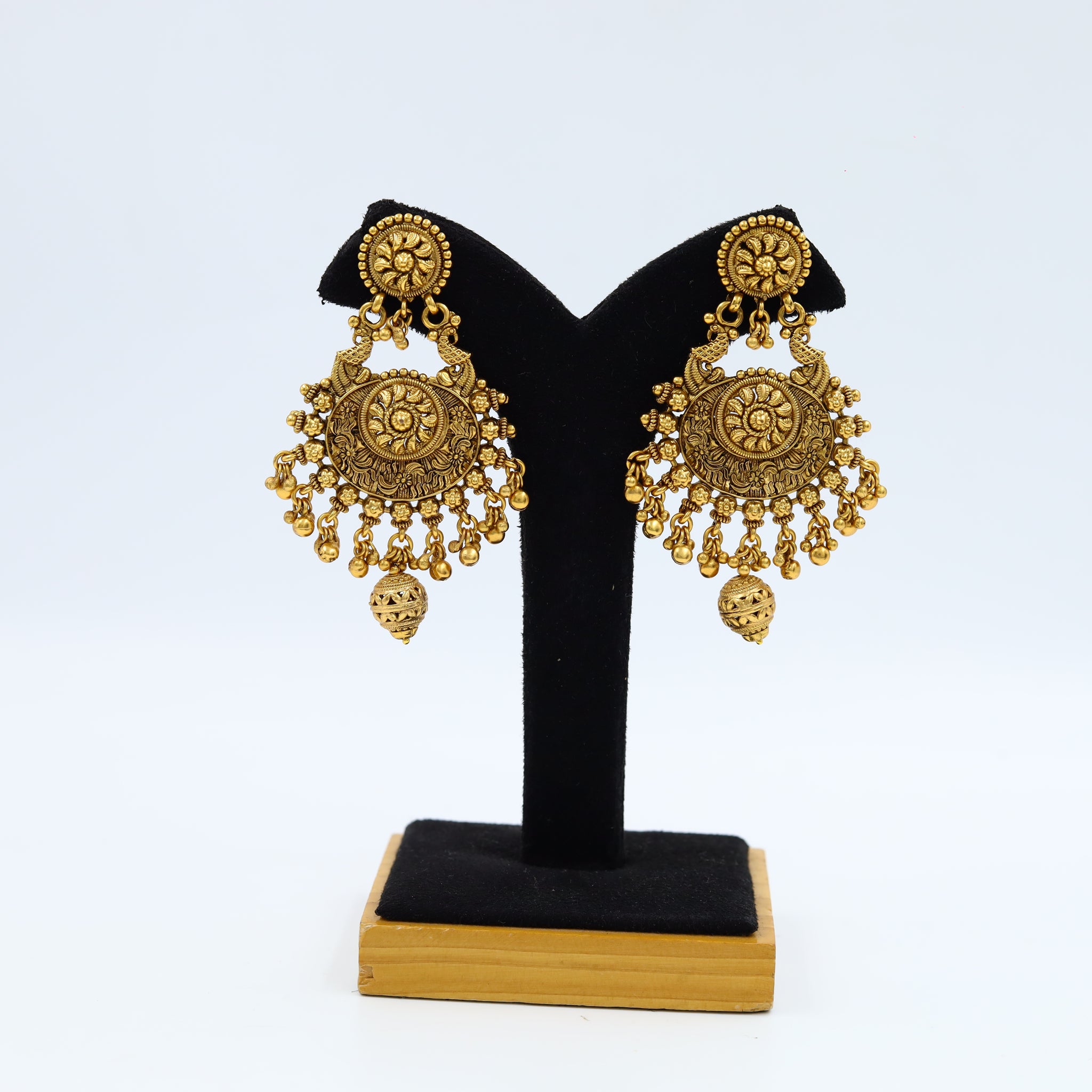 Chandbali Antique Earring 10272-28