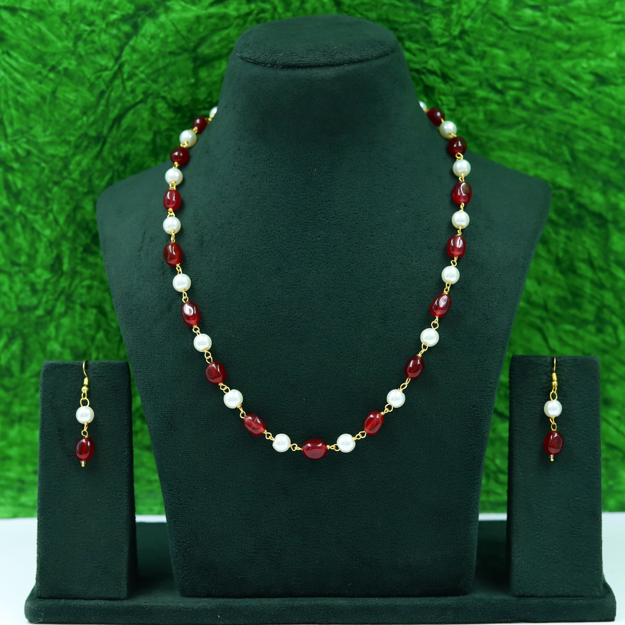 Pearl Necklace Set 14118-80