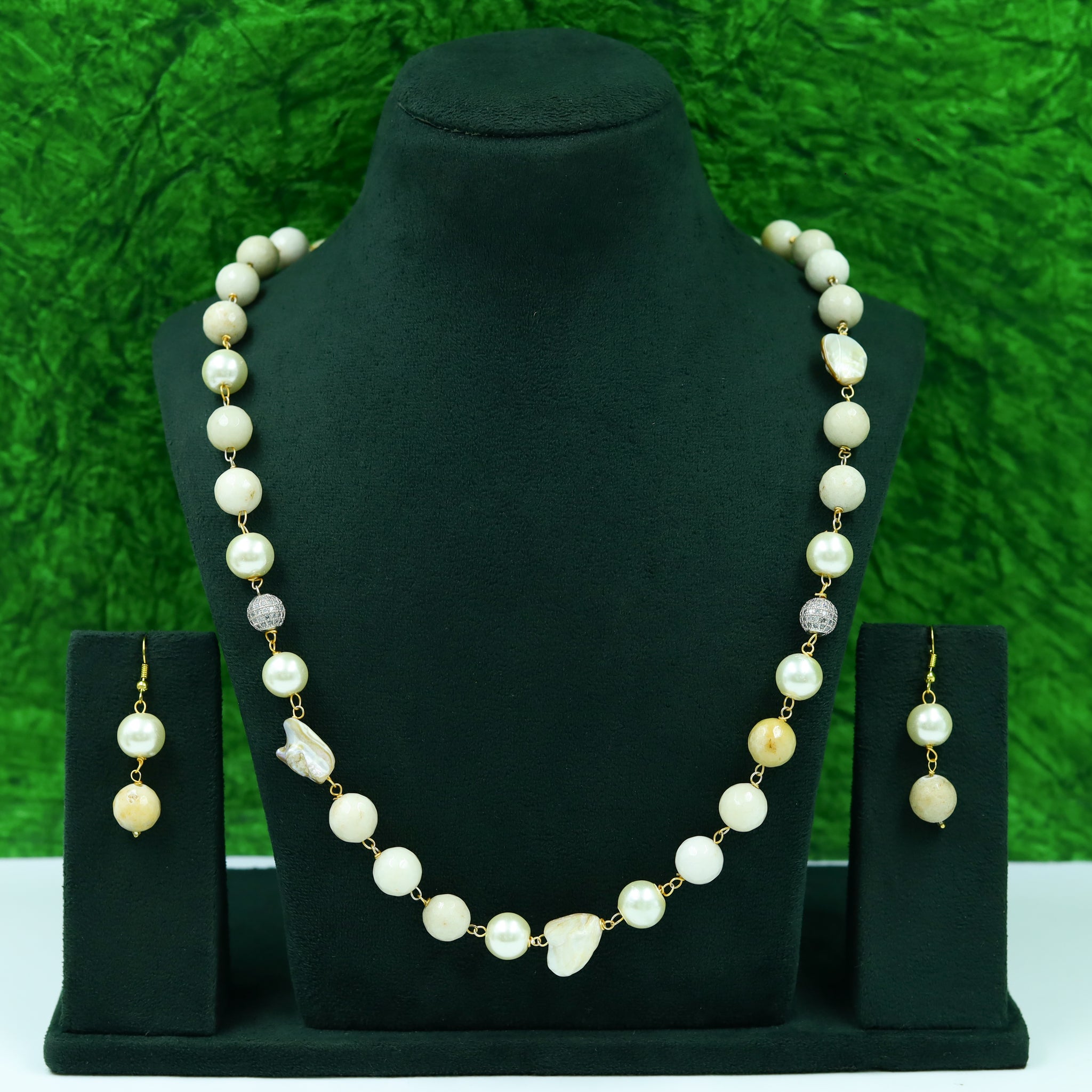 Pearl Necklace Set 14119-80