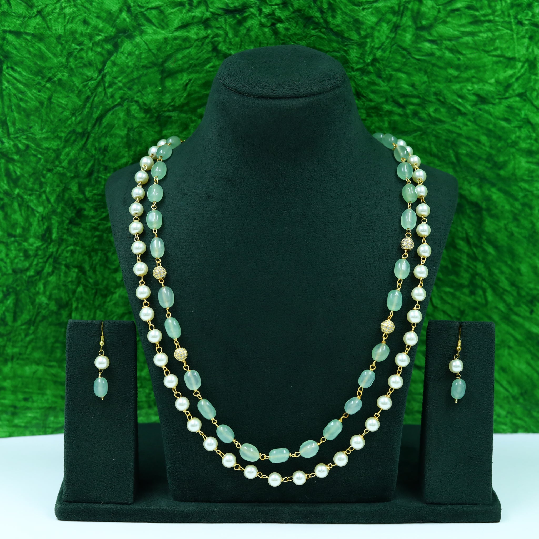 Pearl Necklace Set 14116-80