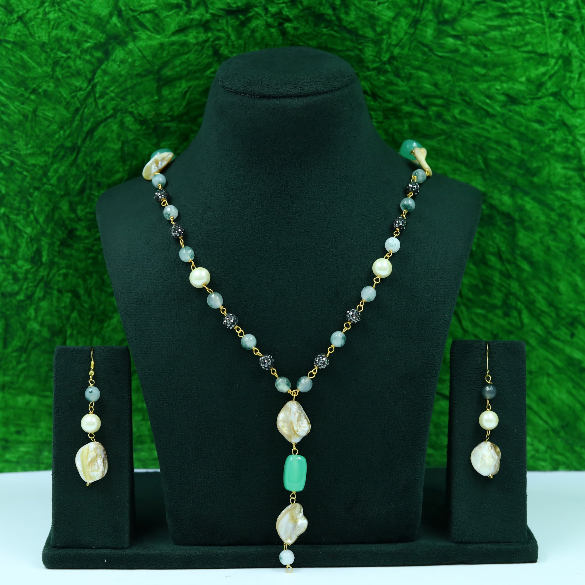 Pearl Necklace Set 14115-80