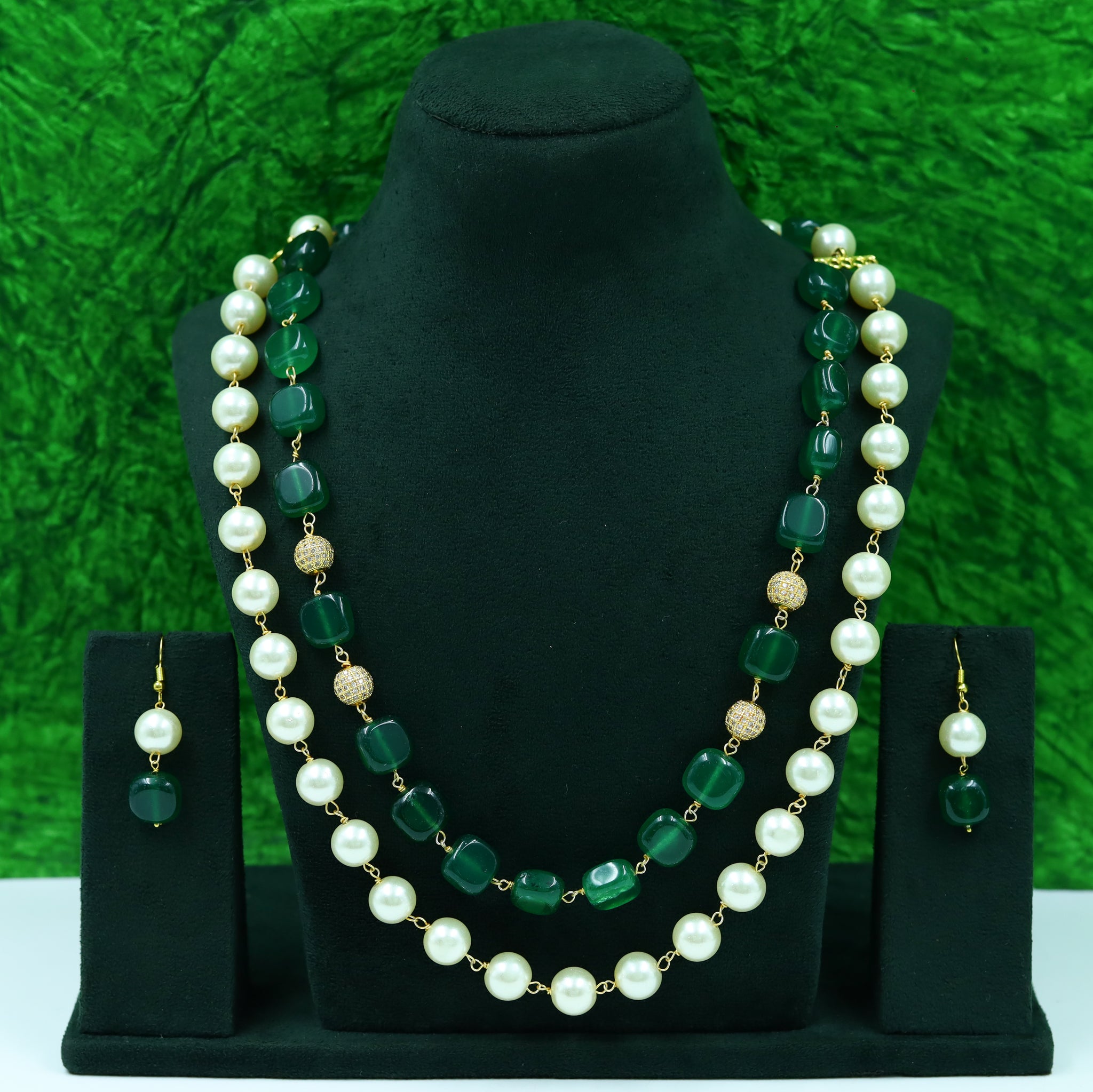 Pearl Necklace Set 14105-80