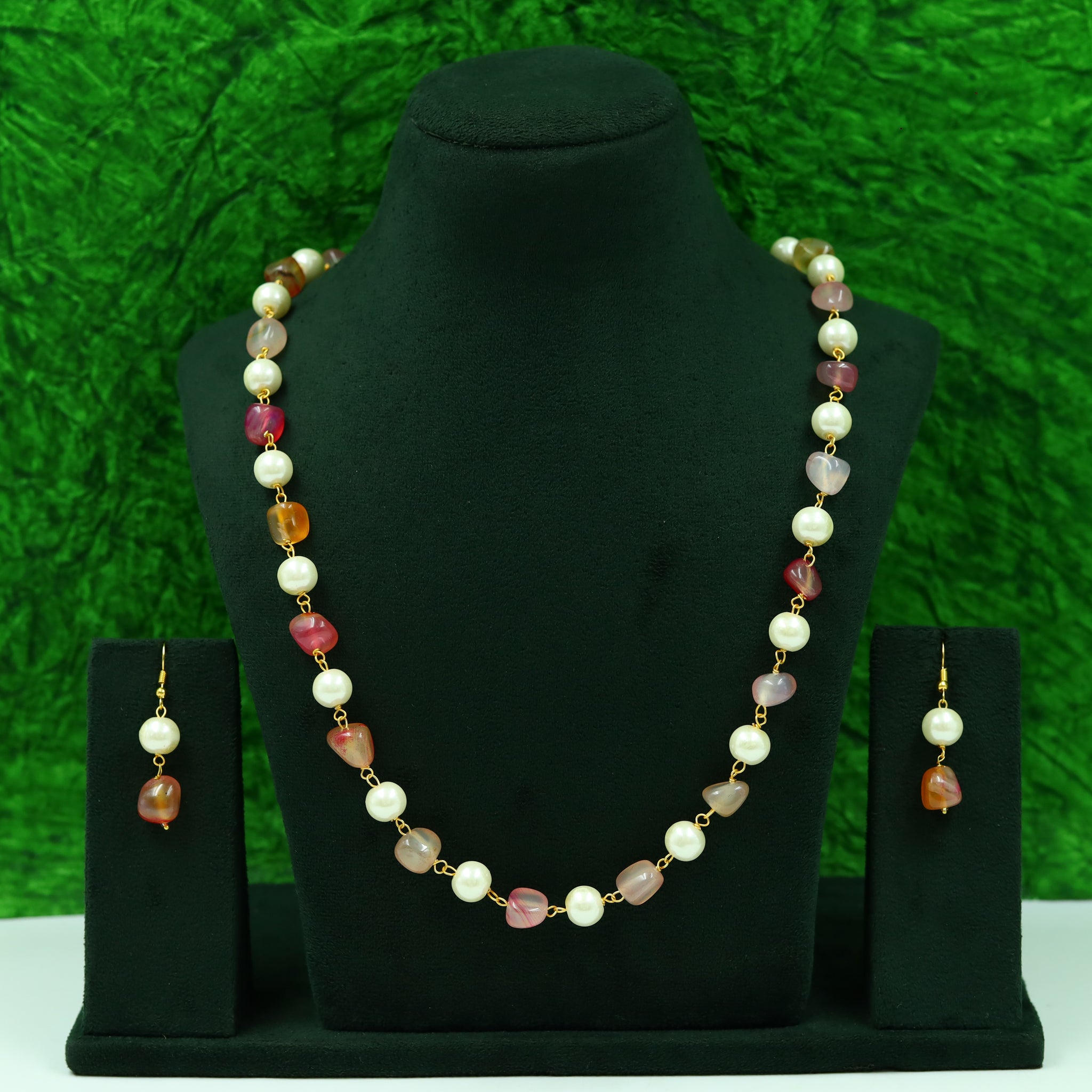 Pearl Necklace Set 14109-80